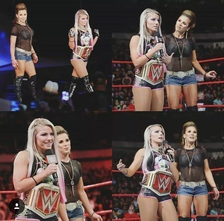 Alexa and Mickie posted by No-Cheesecake848