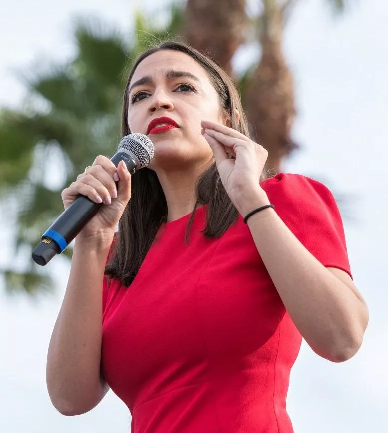 Alexandria Ocasio-Cortez posted by nutritioustittymilk