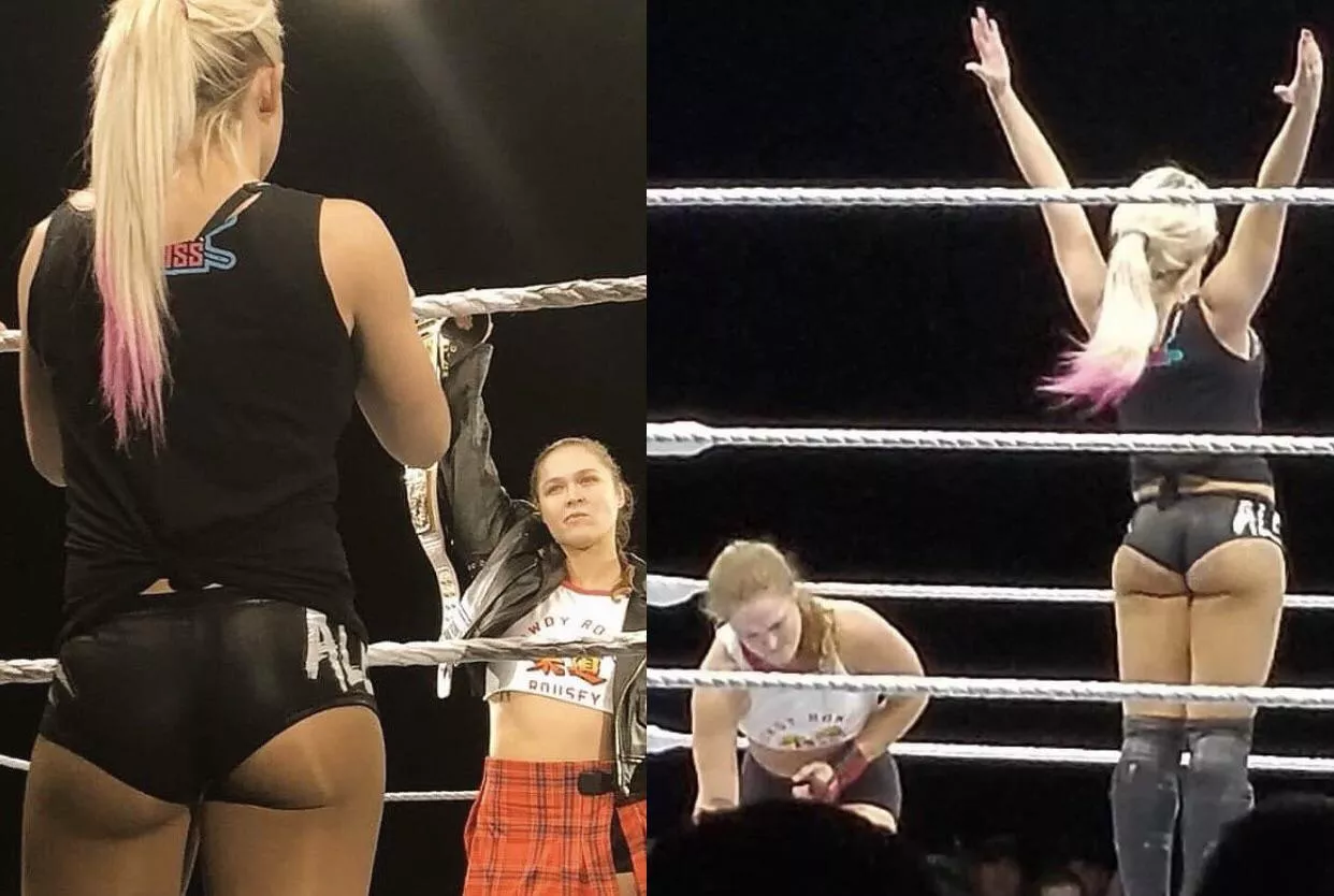 Alexa’s wedgie before & after posted by deeznutz005