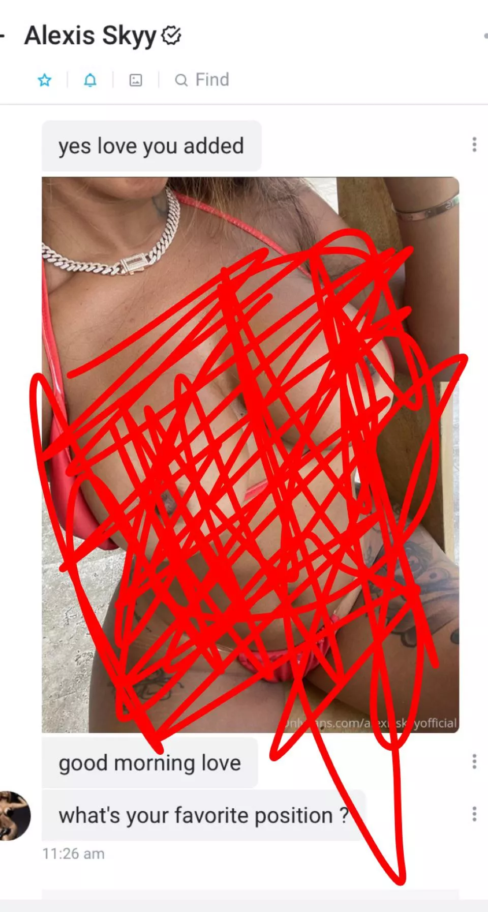 Alexis Sky VIP only fans for 15$ !!!!! All nude pics and vids HMU !!!! Her VIP sub is 200$ posted by Puzzleheaded_Two_990