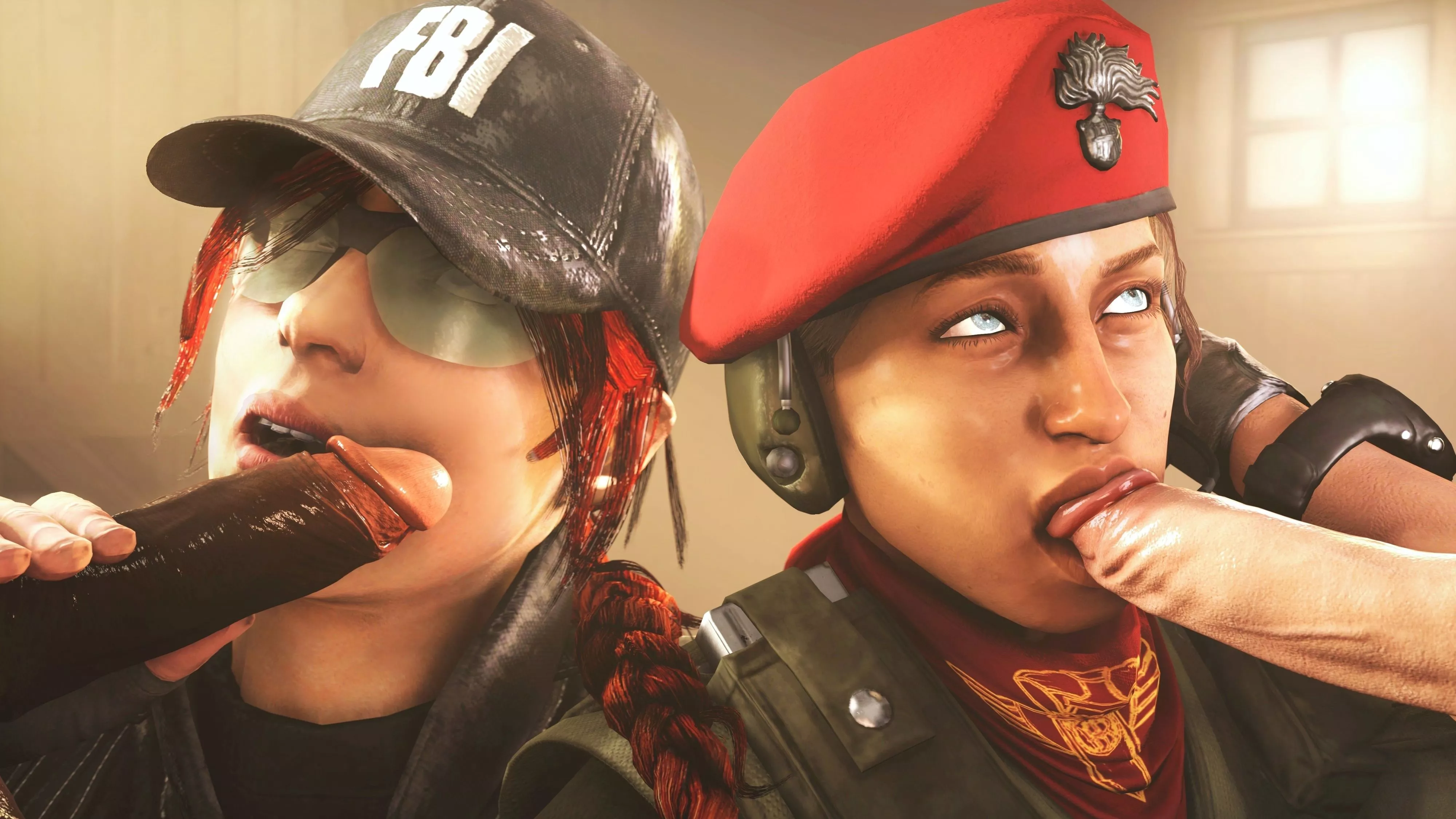 Alibi has more experience than Ash when it comes to cock (Akatomasu) posted by redthomasCUCK