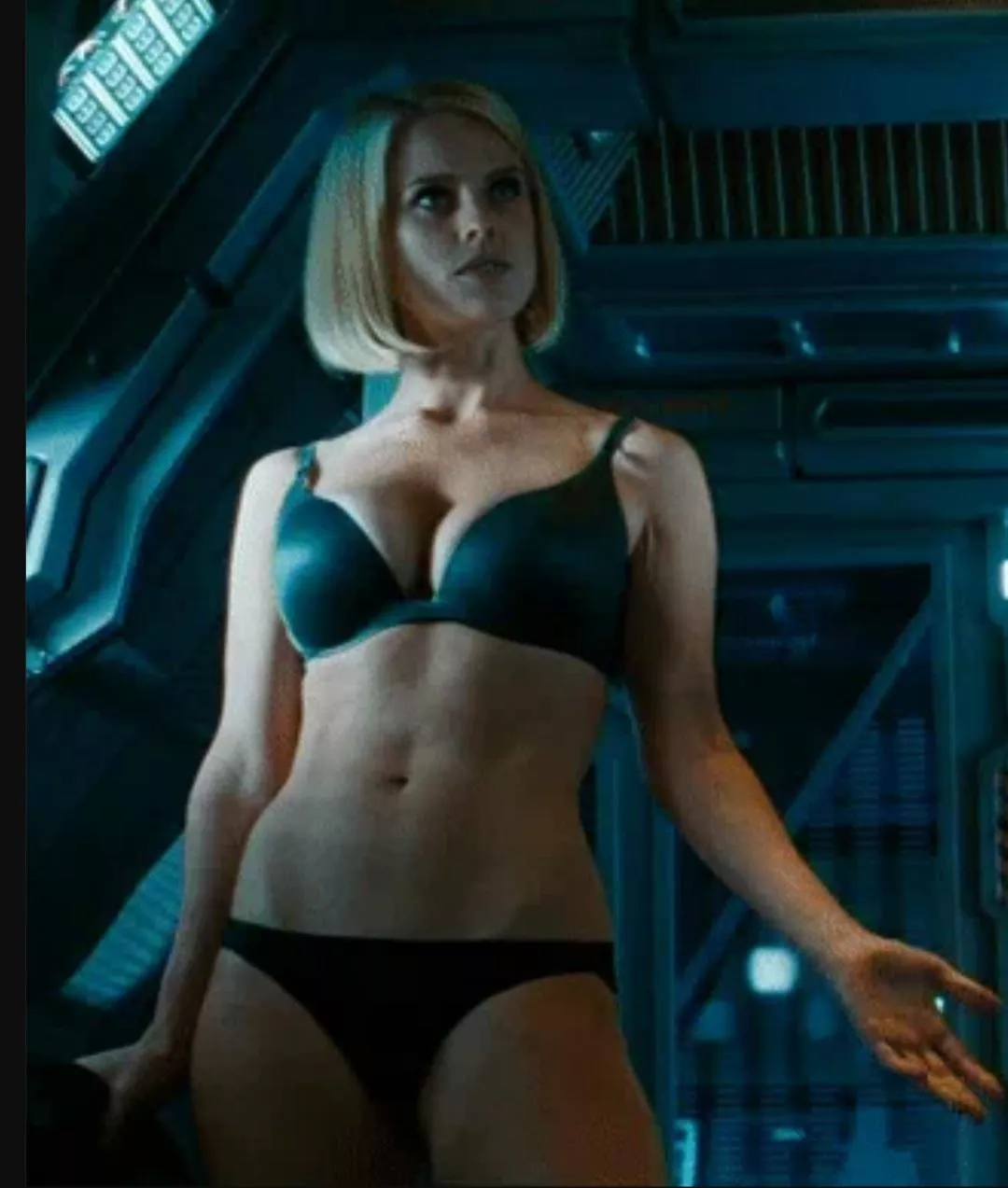 Alice Eve in bra and panties on [Star Track] posted by big_boobs_fan21