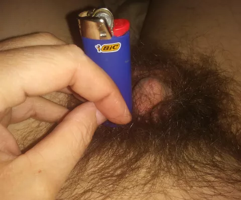 Almost all the way soft compared to a big bic lighter.. posted by reichs814