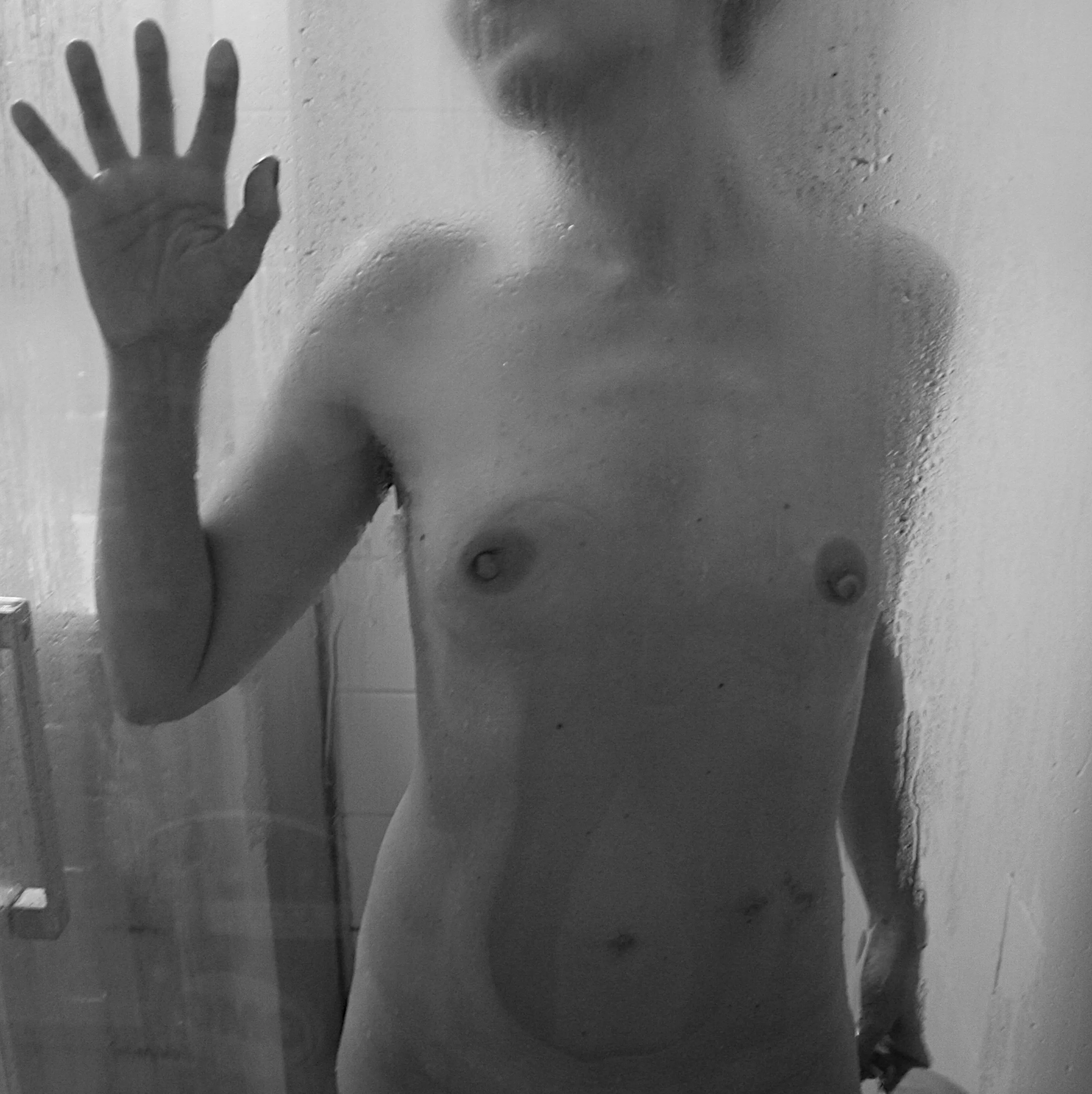 Alone in the shower? Don't let my little titties get bored! 💋 [OC] [F] [47] posted by livever74