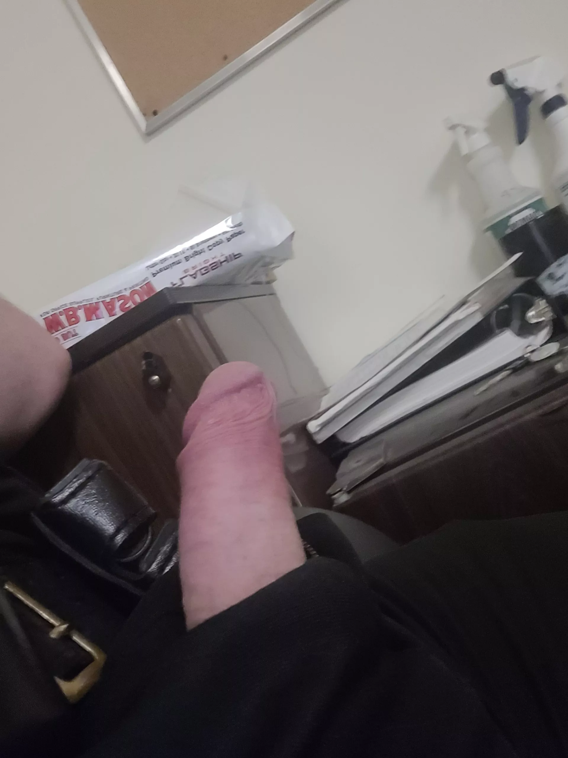 Always get hardest at the end of my shift posted by whitedevil54