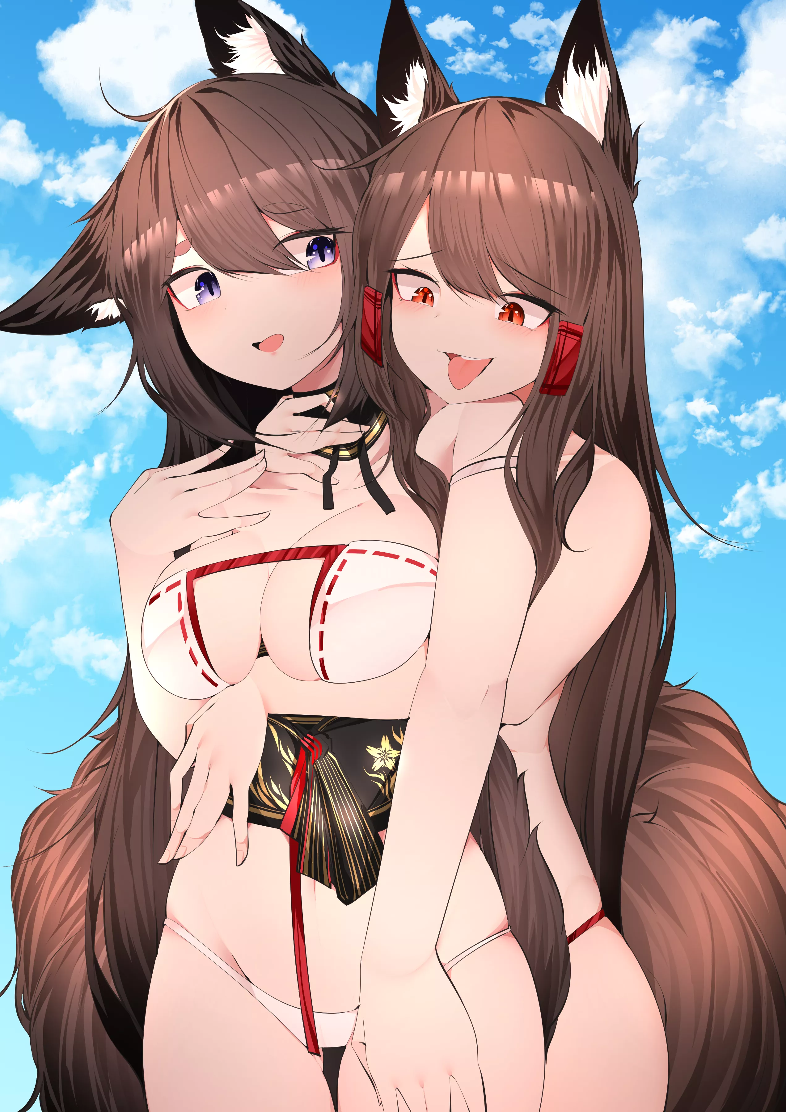 Amagi x Akagi [Azur Lane] posted by NguyenBangGiang