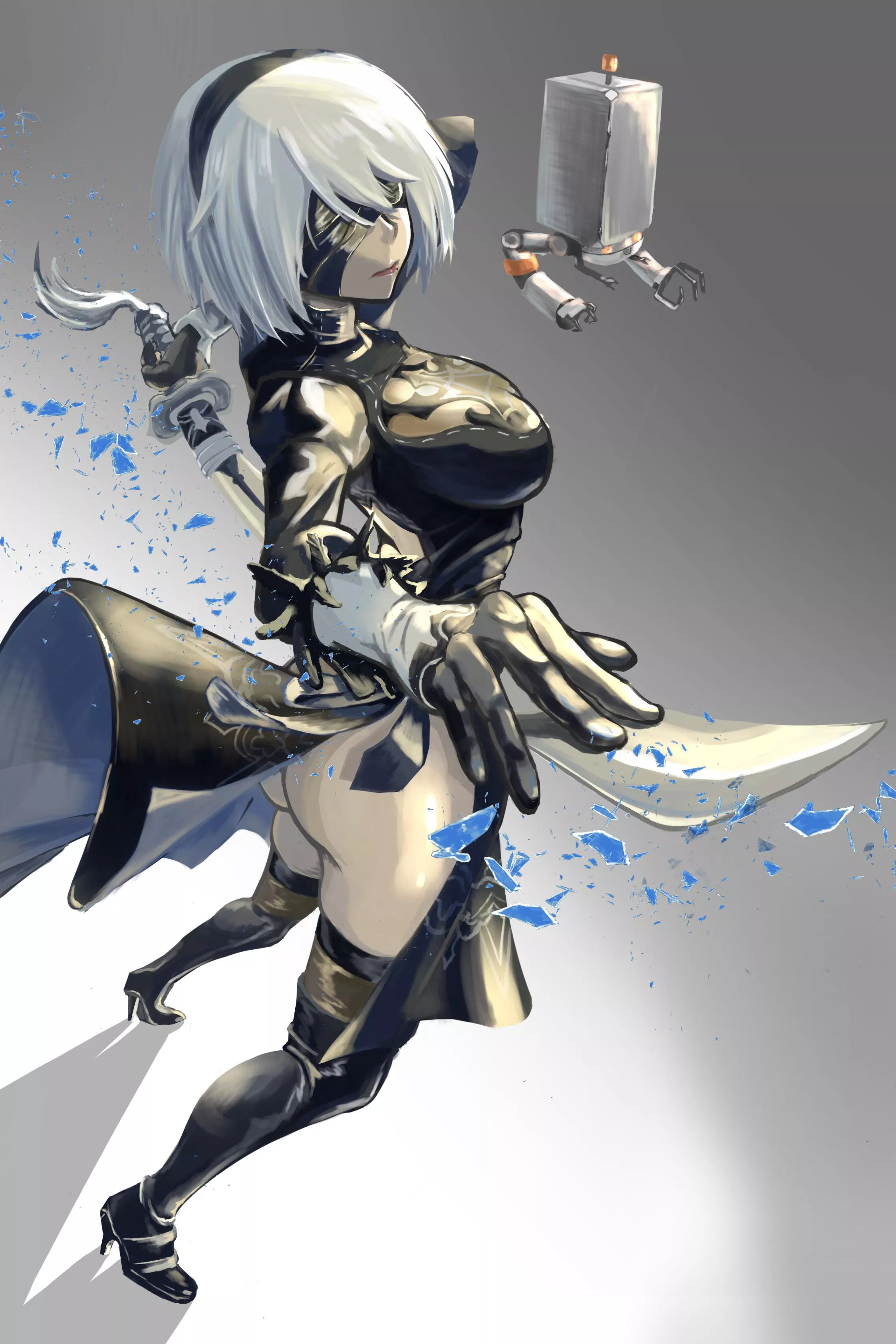 Amazing 2b artwork posted by transferstudentx