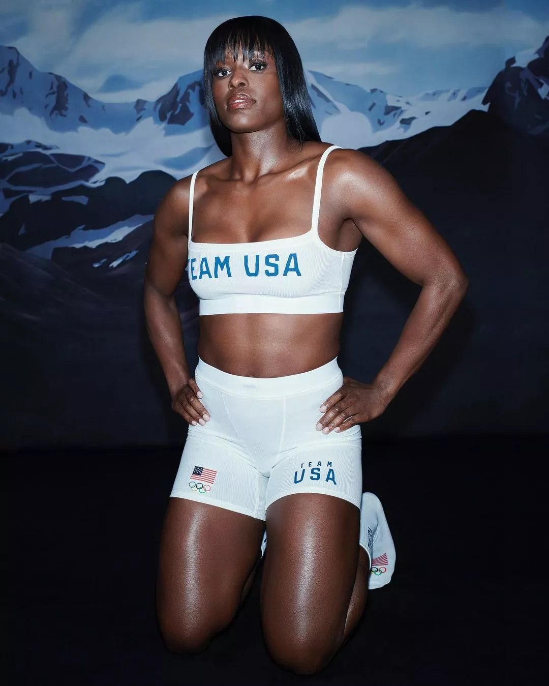 American bobsledder Aja Evans posted by Admirateur1