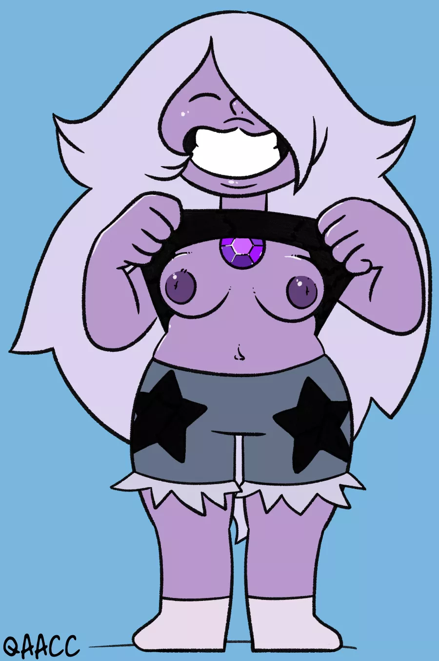 Amethyst being Amethyst (OC) posted by Questionable_Alt_Acc