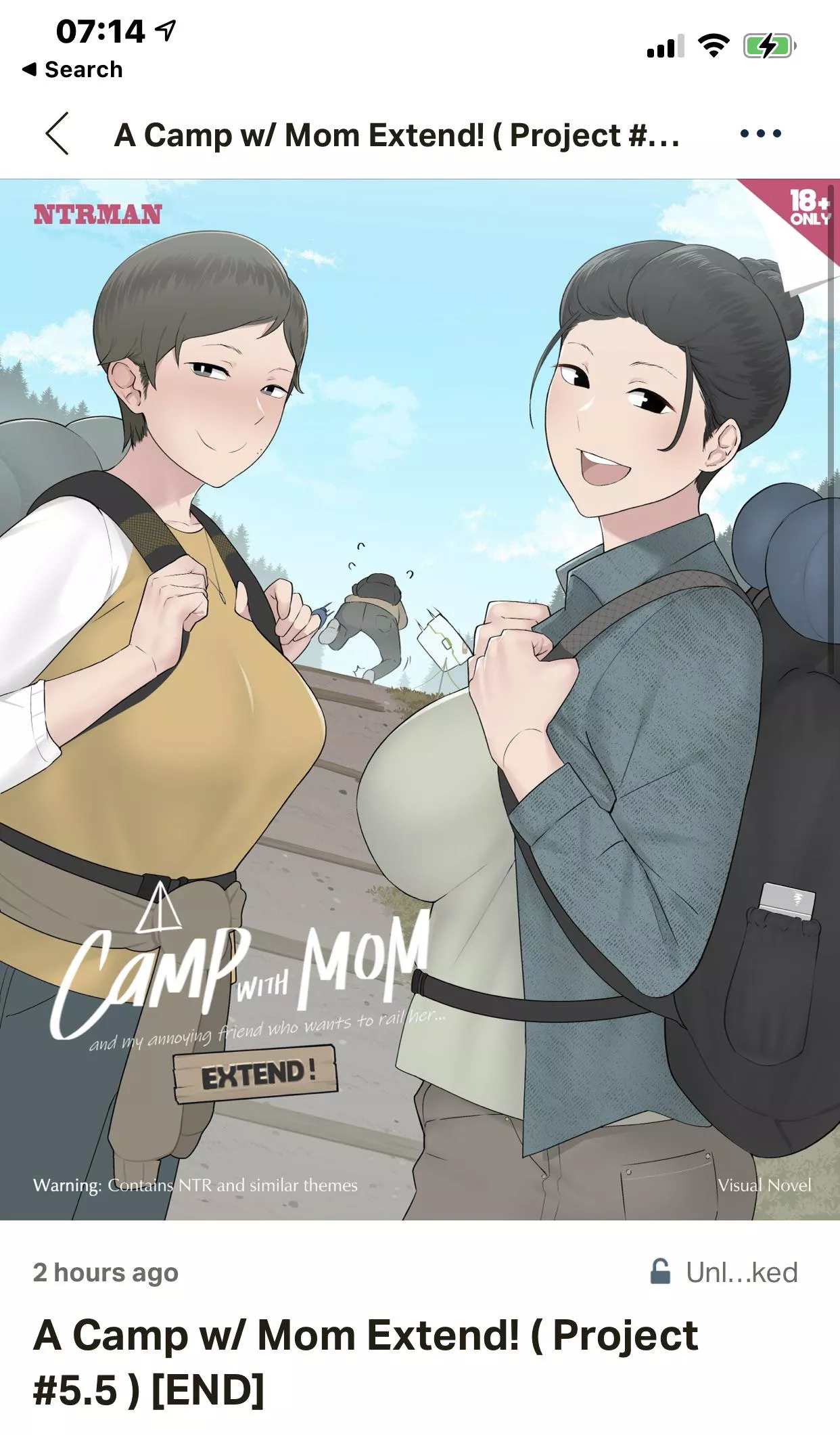 And Just like that “A Camp w/ Mom Extended” has been released!! posted by mattalvie