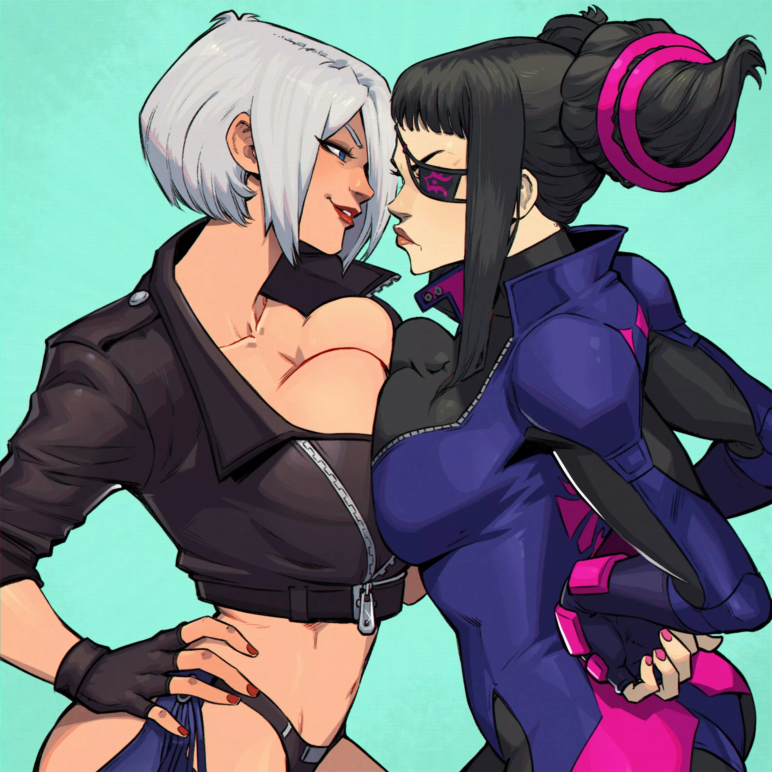 Angel vs Juri (@DanuskoCampos) [King of Fighters/Street Fighter] posted by Souted