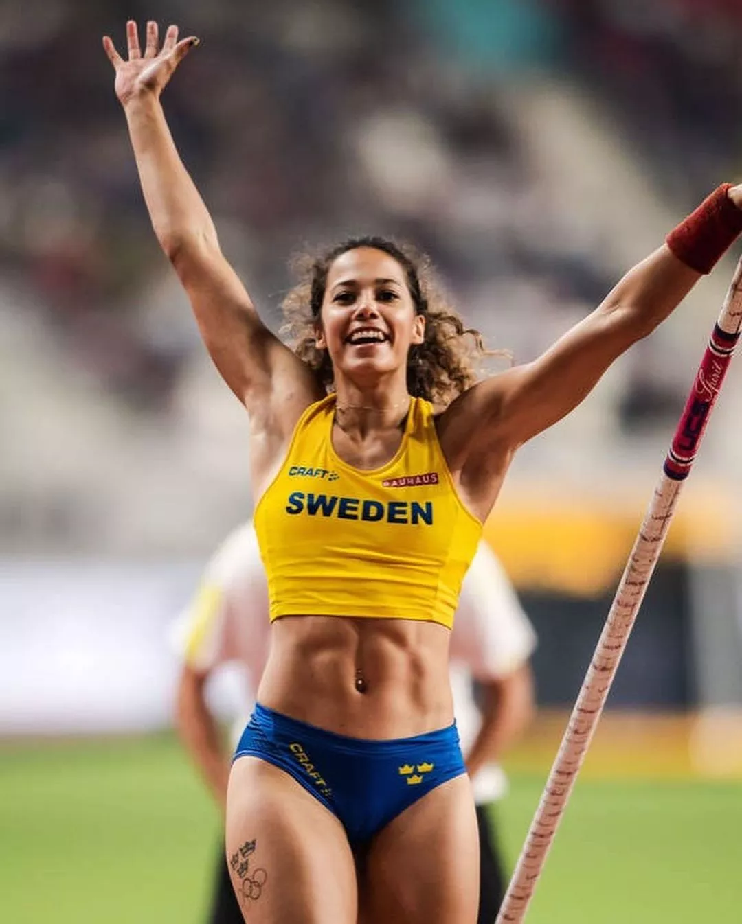 Angelica Bengtsson, Swedish pole vaulter posted by flightofthenochords