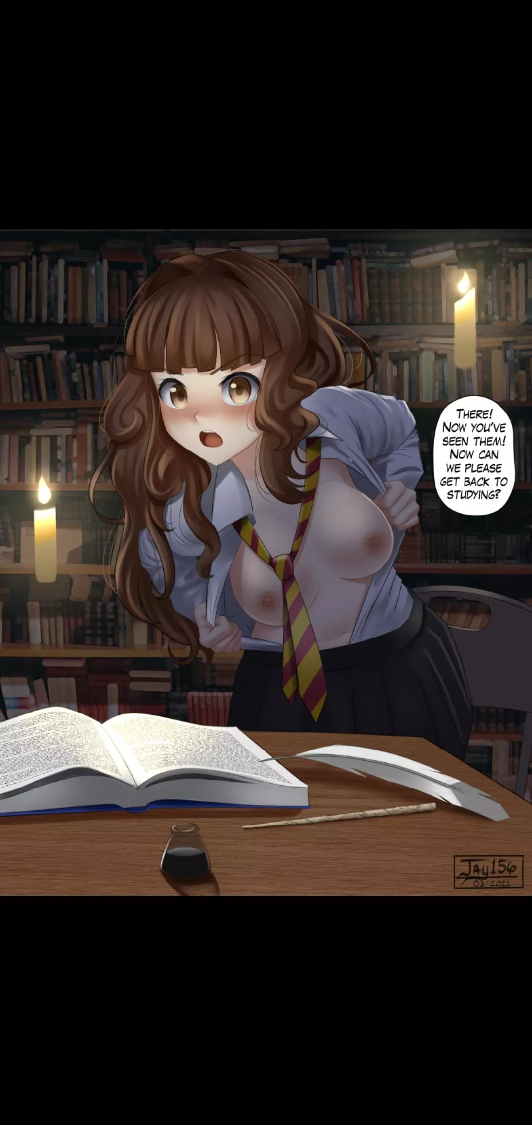 Anime Hermione posted by The_Reddit_ManYT