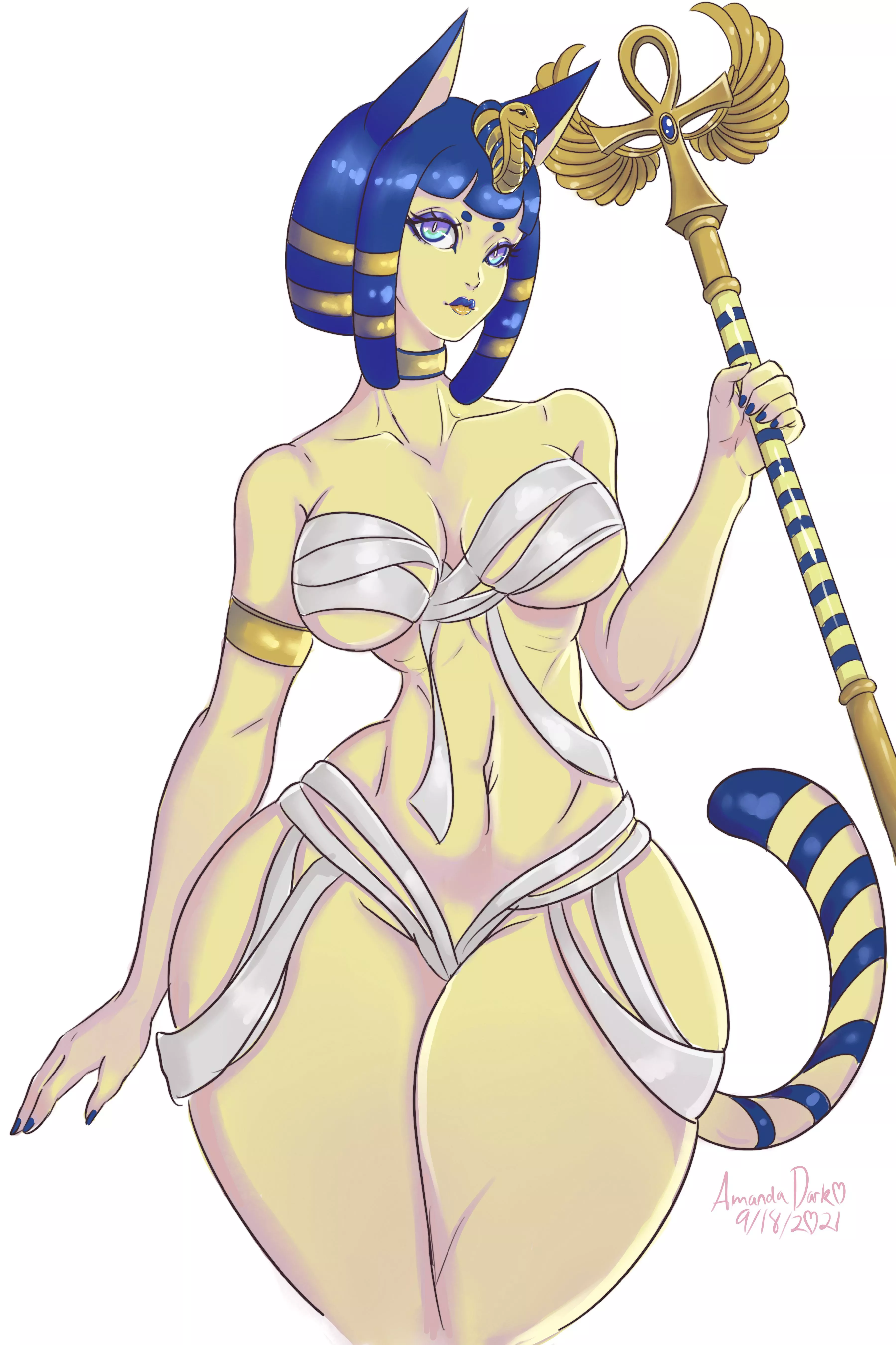 Ankha (Amanda Darko) [Animal Crossing] posted by Amanda_Darko