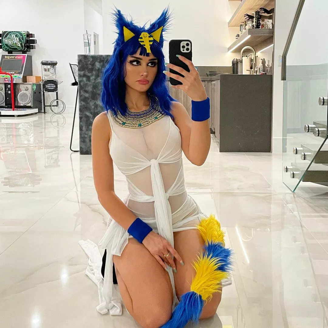 Ankha by Sssniperwolf â¤ï¸ posted by confused_soul_10