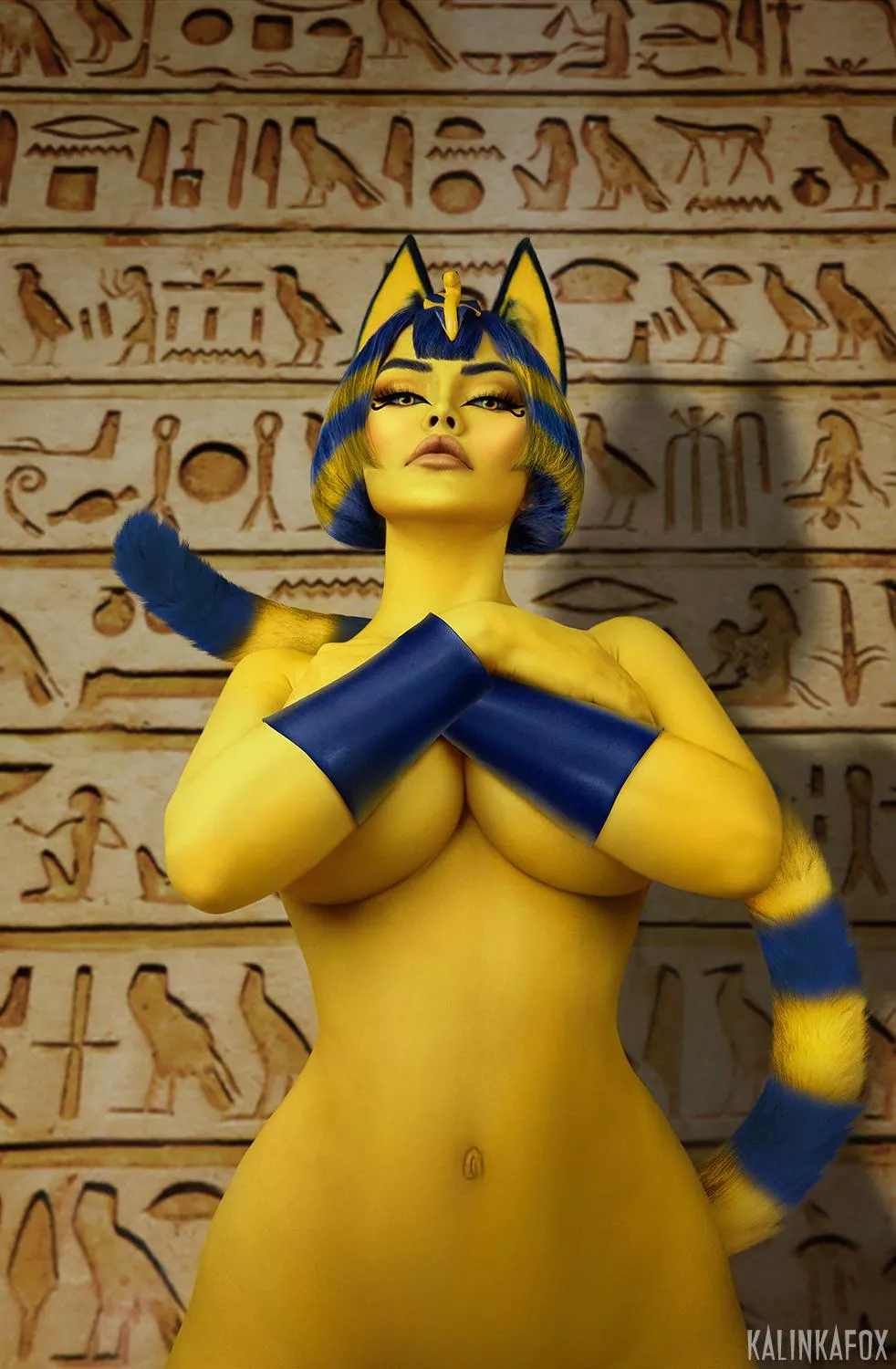 Ankha from Animal Crossing by Kalinka Fox posted by kalinkafox