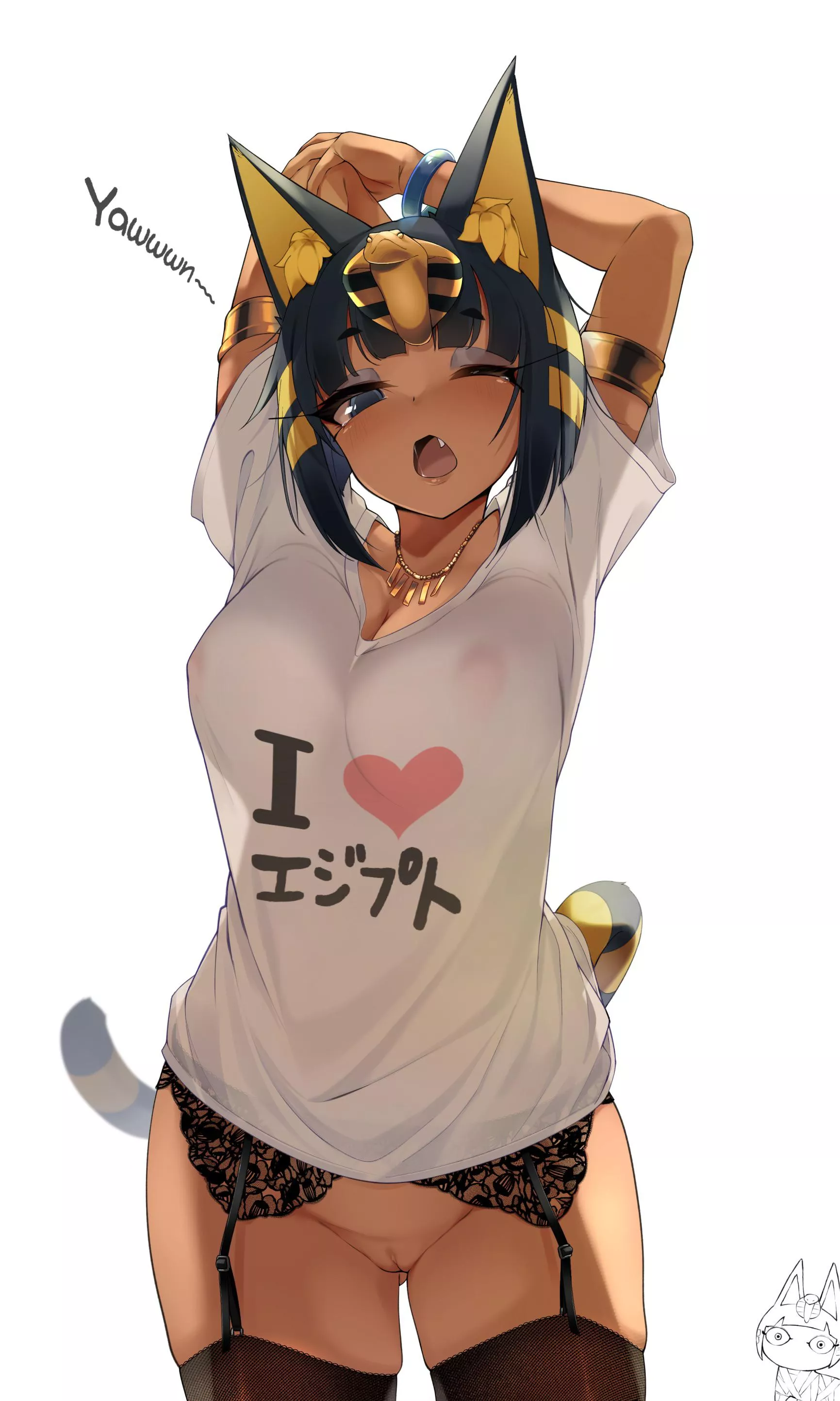 Ankha will wake up (Jovejun) [Animal Crossing: New Horizons] posted by Mr_bruhman_