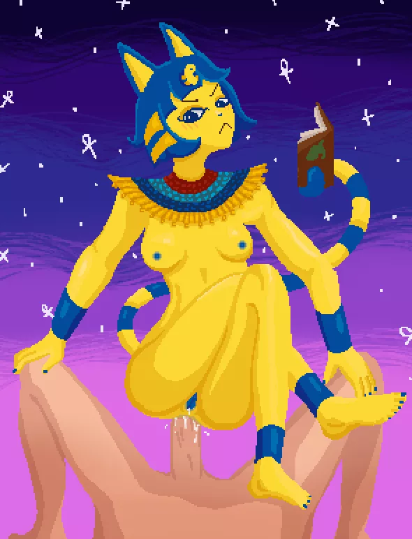 Ankha's Throne posted by demon_snek