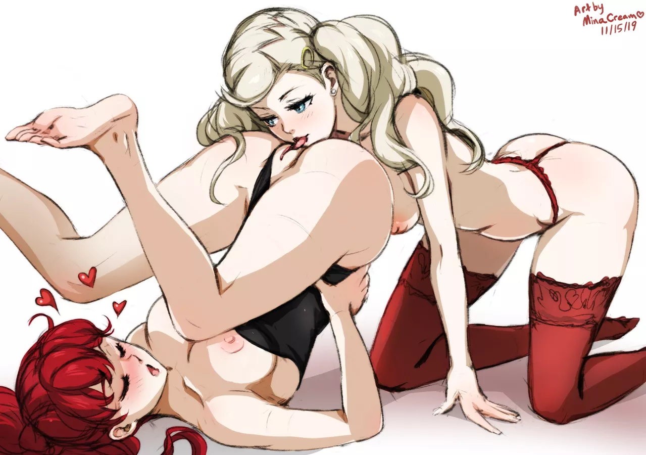 Ann Eating Out Kasumi [Persona] posted by Nodden1171