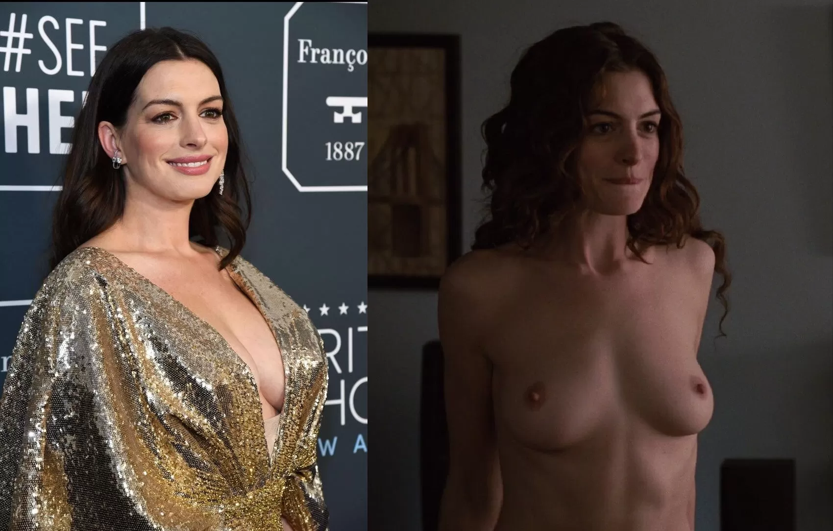 Anne Hathaway on/off posted by TopherGreen420