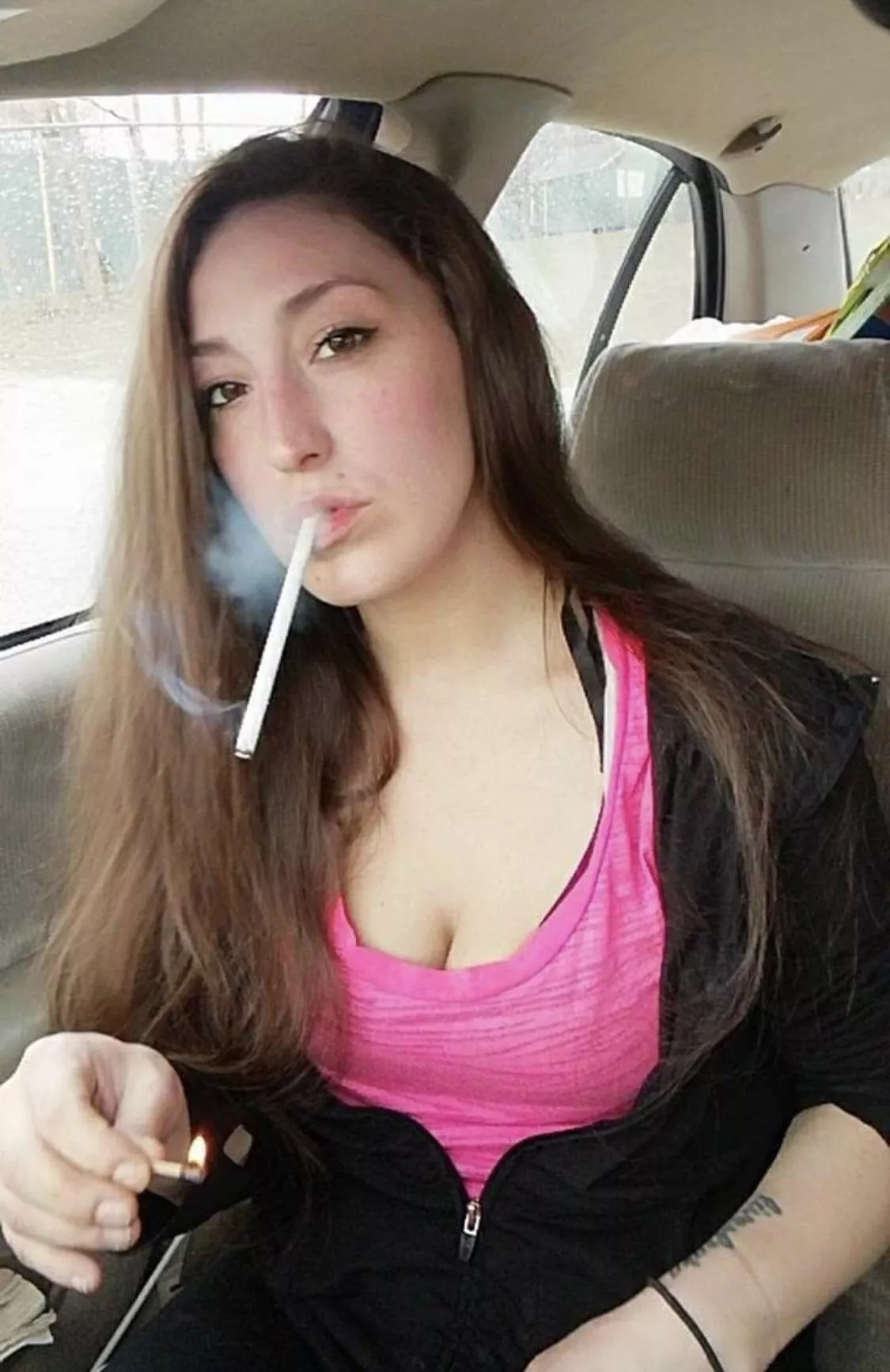 Another girl with a vs120 dangle. This is the sister of my 120 vid. posted by smokingfetishguy01