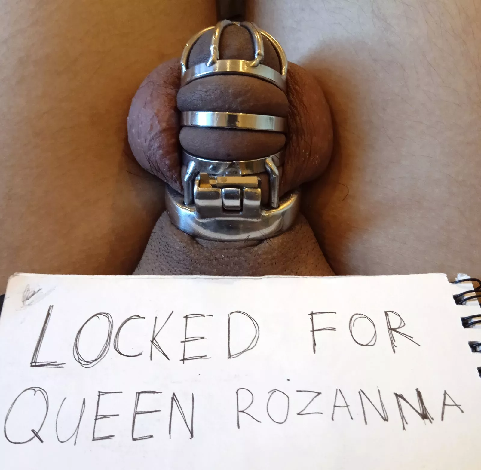 another locked clitty joined my stable 🤗 posted by Queenrozanna