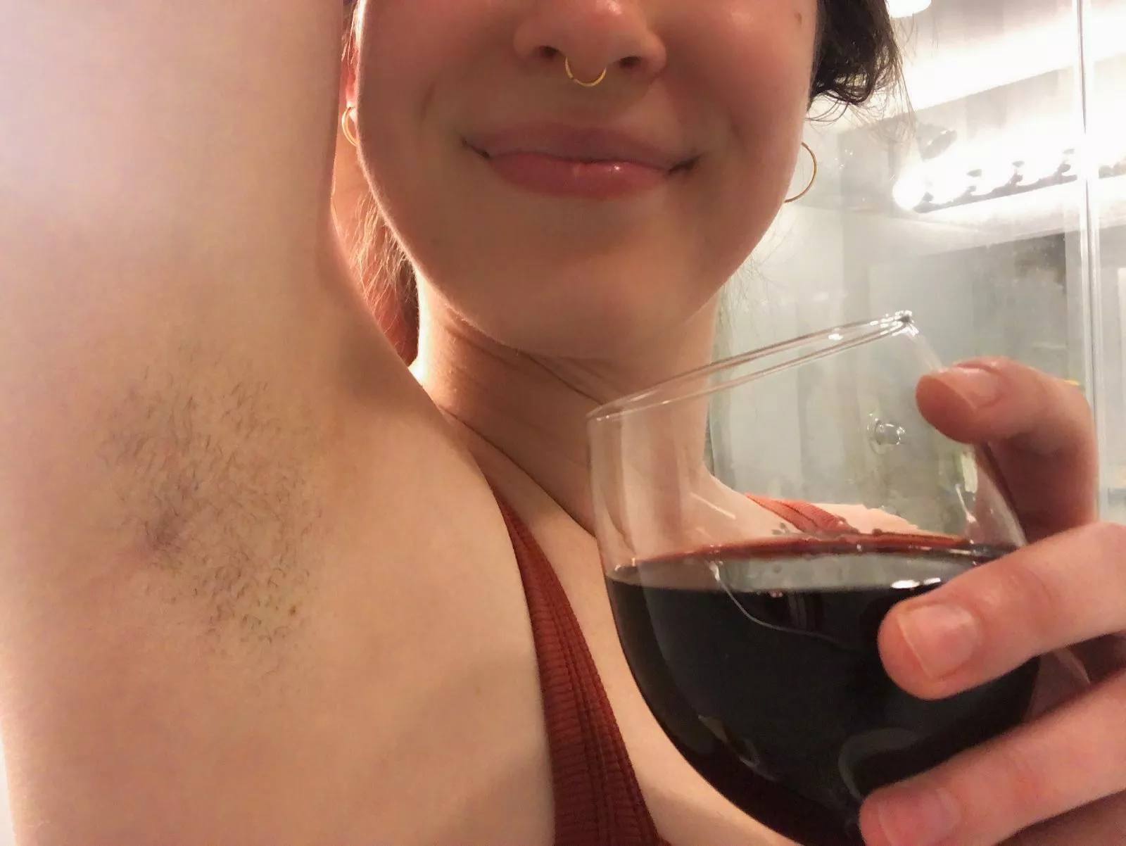 any armpit sommeliers in the house tonight? 🍷😌 posted by merrymaryjane69