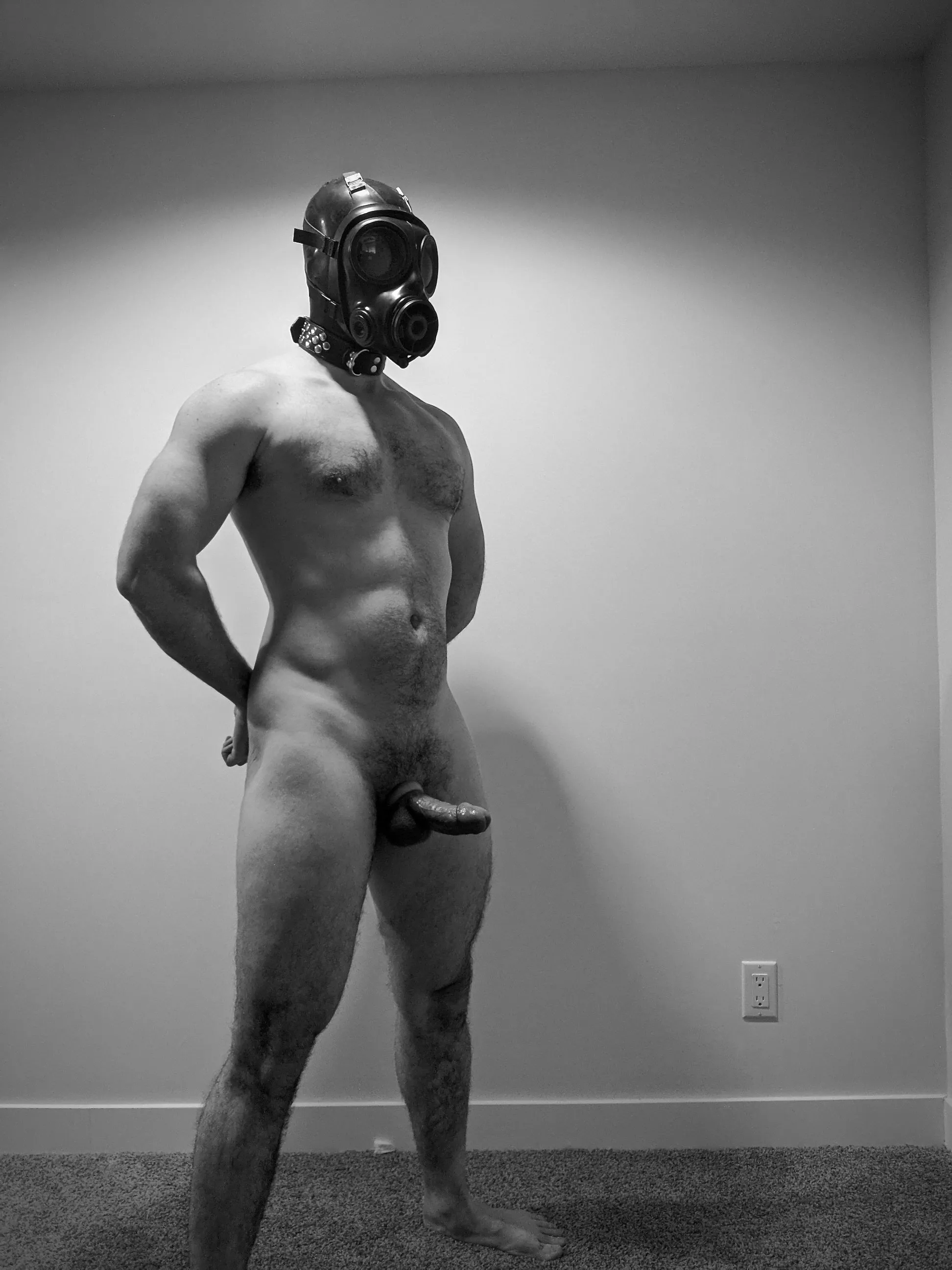 Any Dom's out there want a tall bi rubber sub with a bubble butt? posted by rigidam_canada