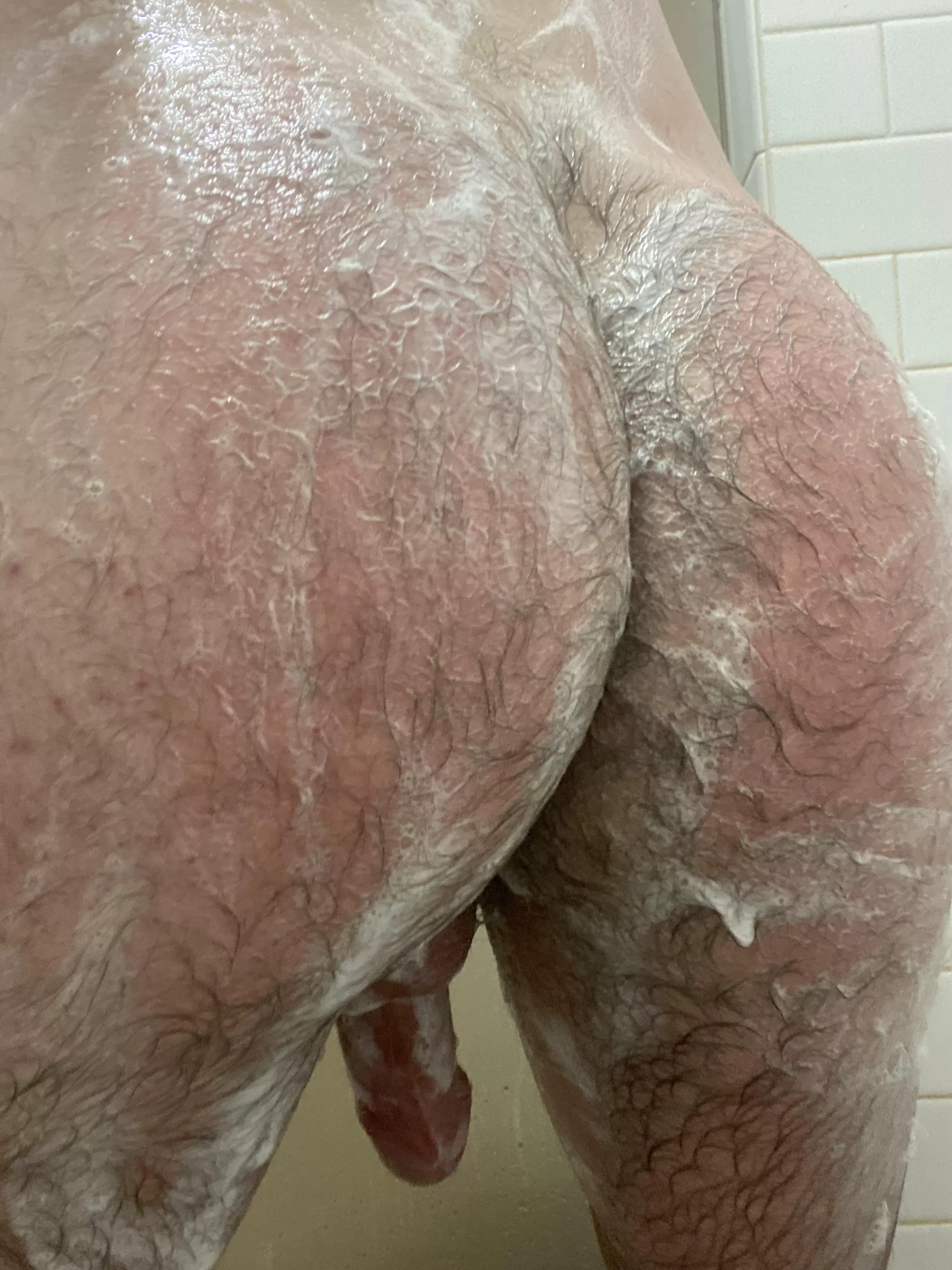 Any love for a soapy man ass? posted by Bigbooblover17