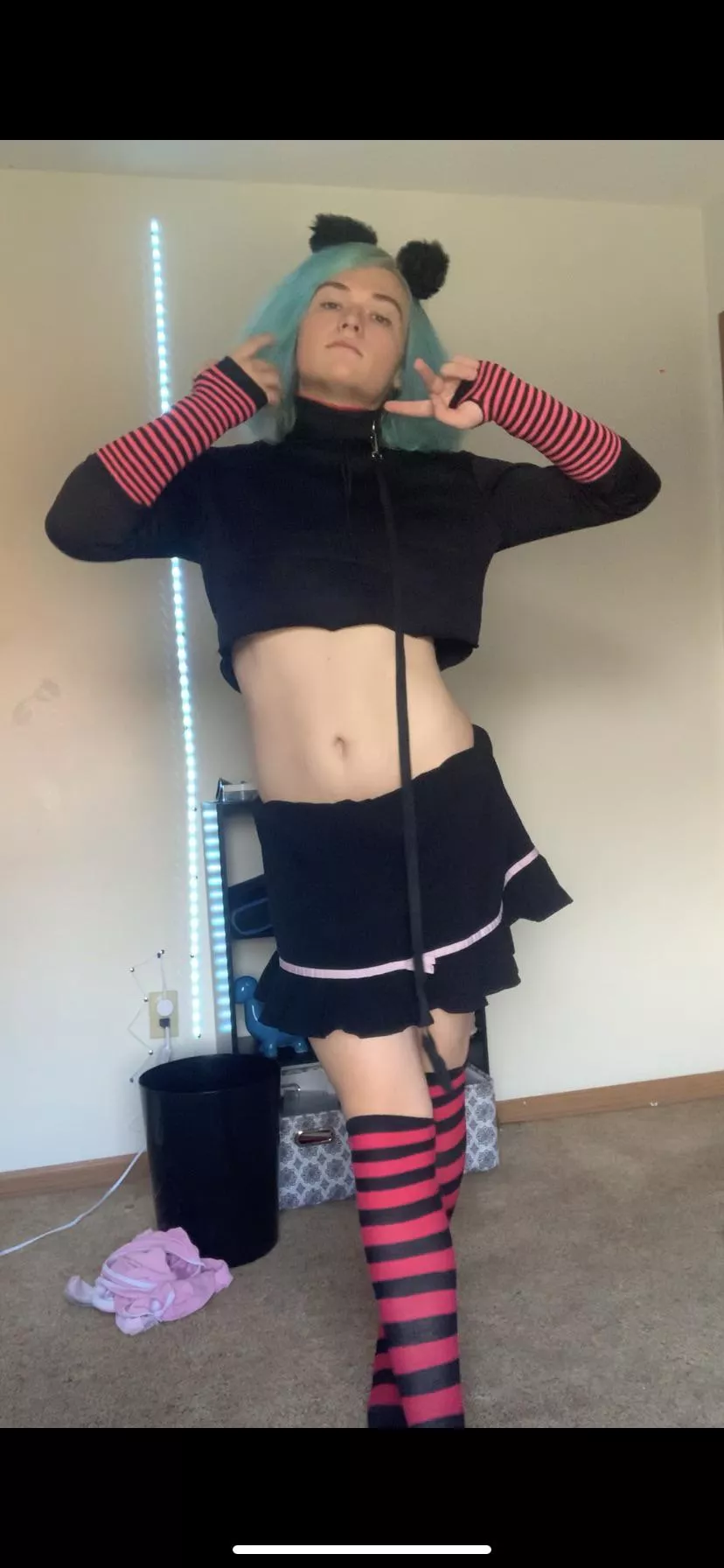 Anybody want a pet femboy~? I don’t bite too hard 😜🥰 posted by SoftTallFemboy