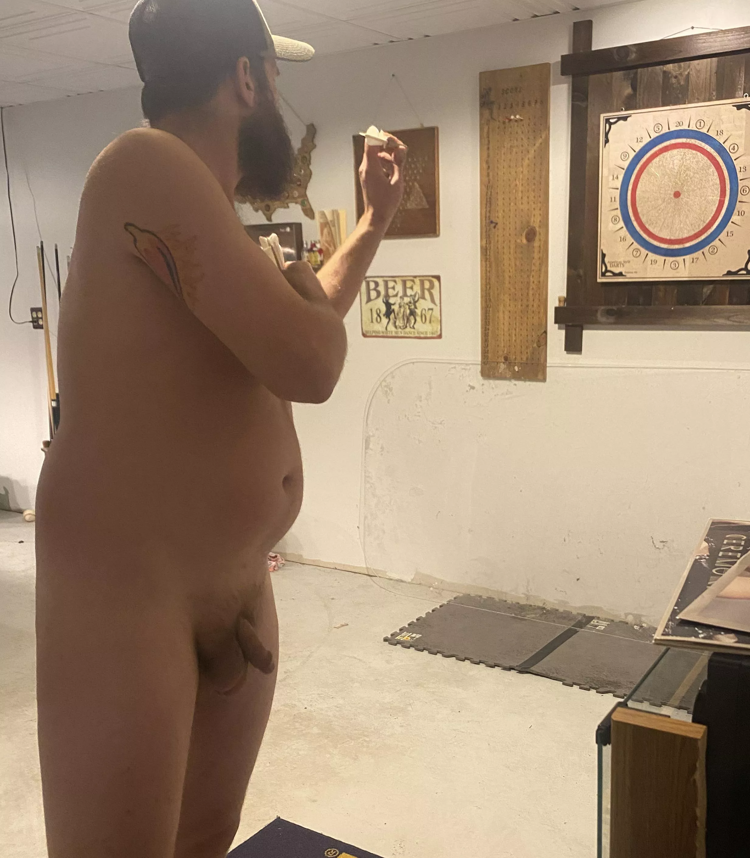 Anyone brave enough to throw darts with me nude? posted by cajunbro20