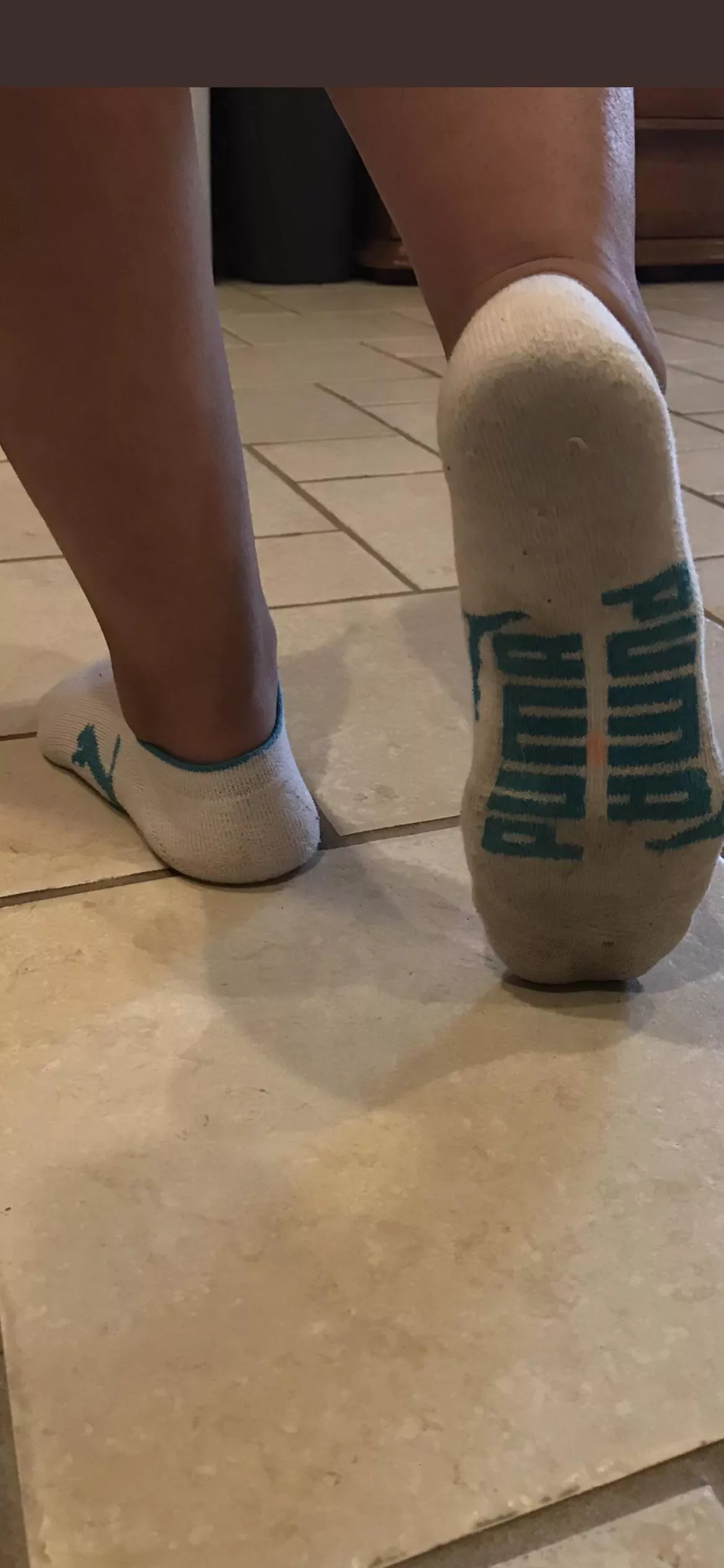 Anyone interested in my wife’s socks? Free to a good home 😉 posted by FootHumiliation