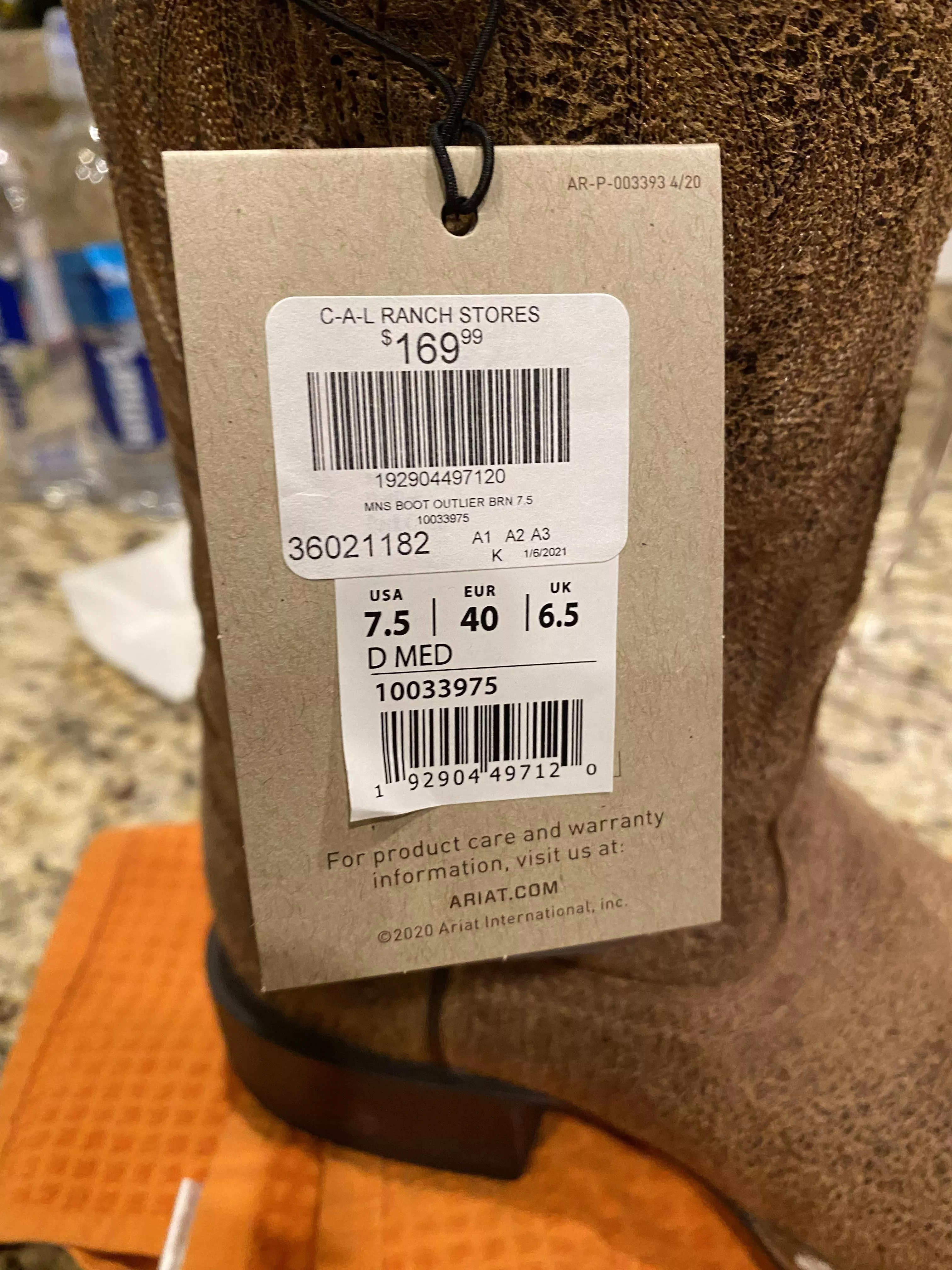 Anyone know anything about Ariat Exclusives ? — can’t find this Outlier brand on Ariat website. Seems to be an in-store exclusive. Should I be concerned they are counterfeit ? Store is Authorized to sell Ariat posted by sk323i