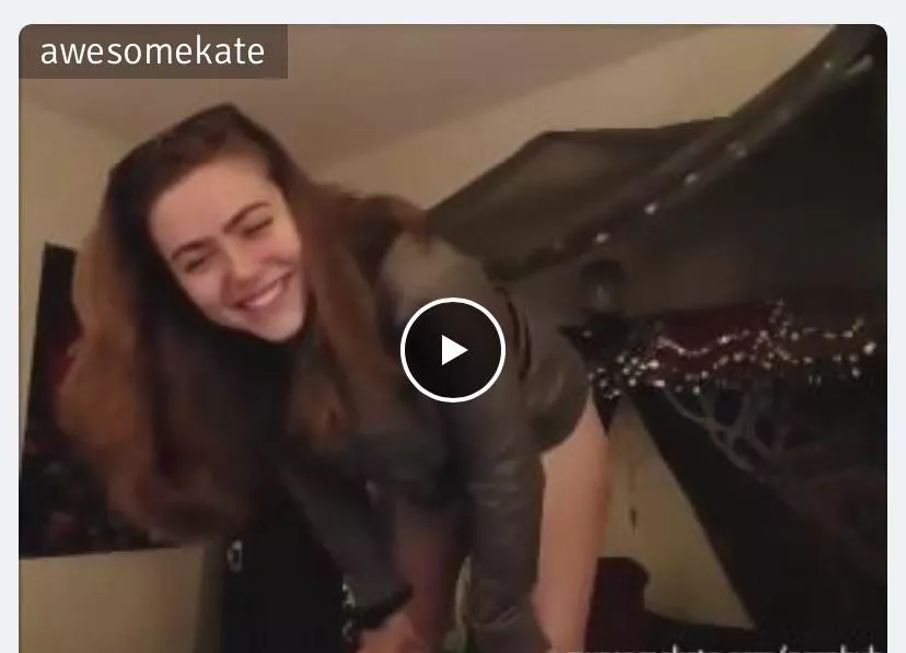 anyone know/has the vid for this? it’s AwesomeKate but i cant find the video anywhere (media doesnt work on that vid) posted by NisayYT