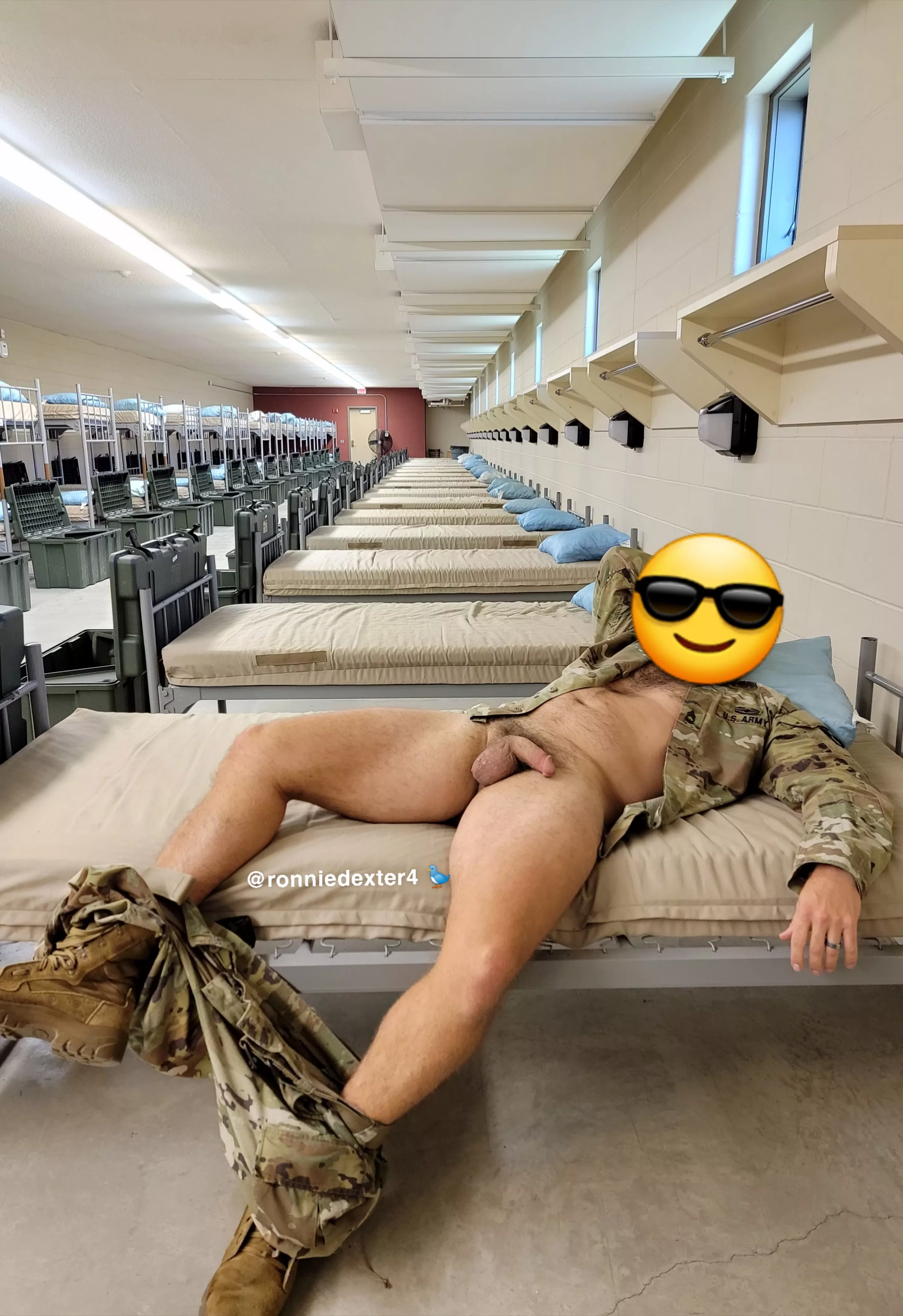 Anyone looking to snuggle with daddy in the barracks? posted by ronankhil