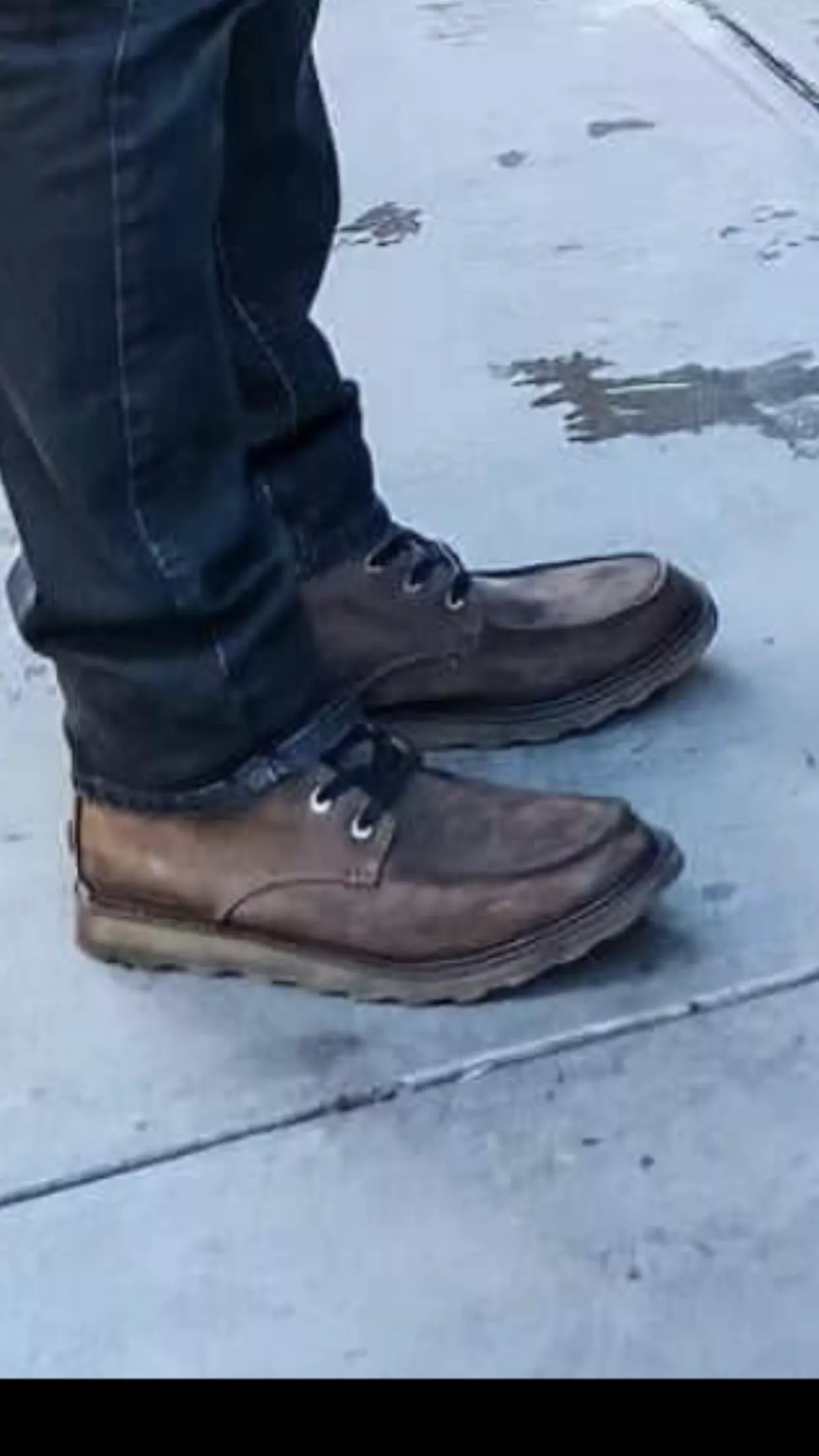 Anyone recognize these boots? What brand, style, etc. posted by ywingpilot4life