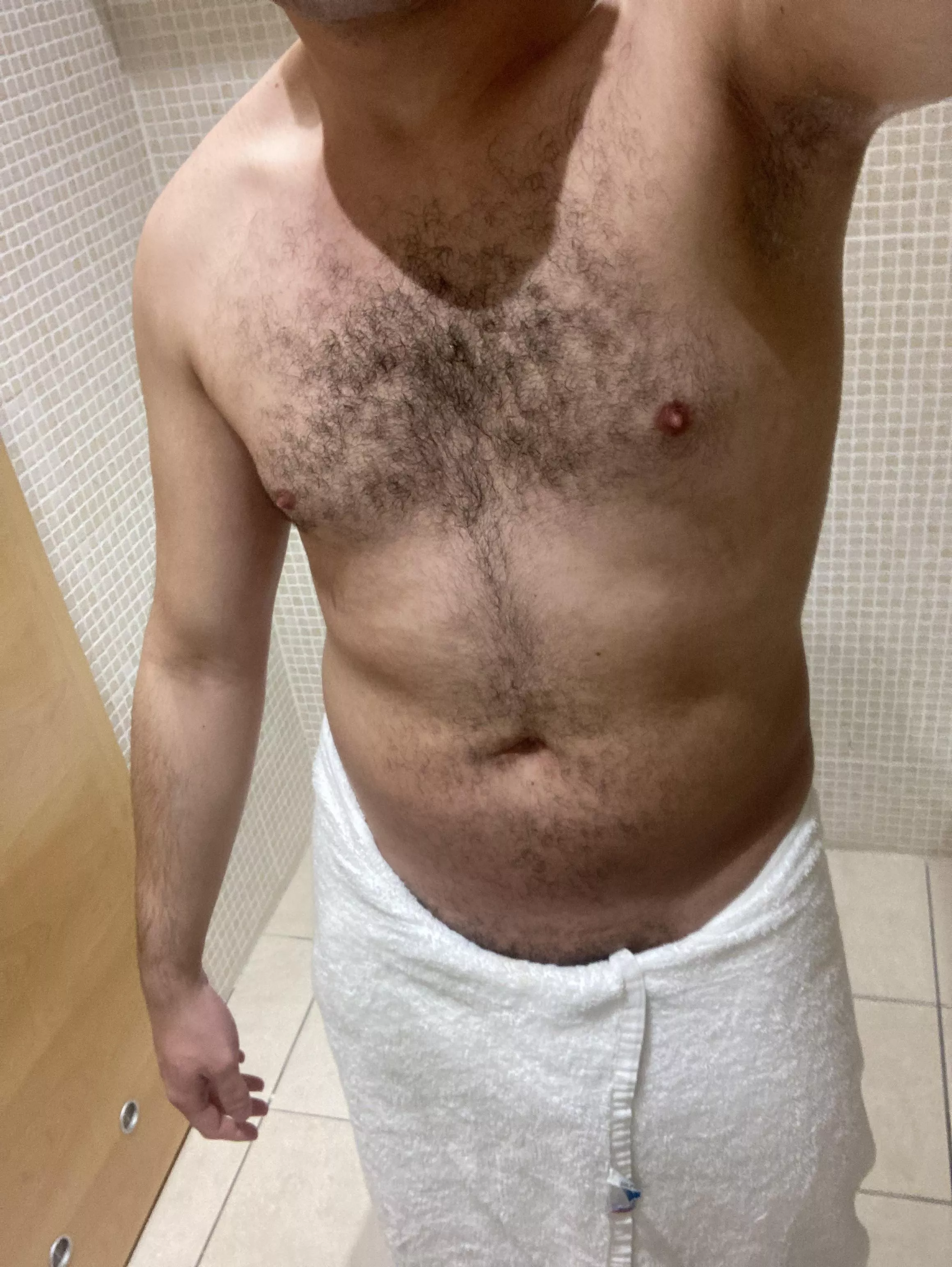 Anyone wanna join me in the shower. posted by MrBadReputation