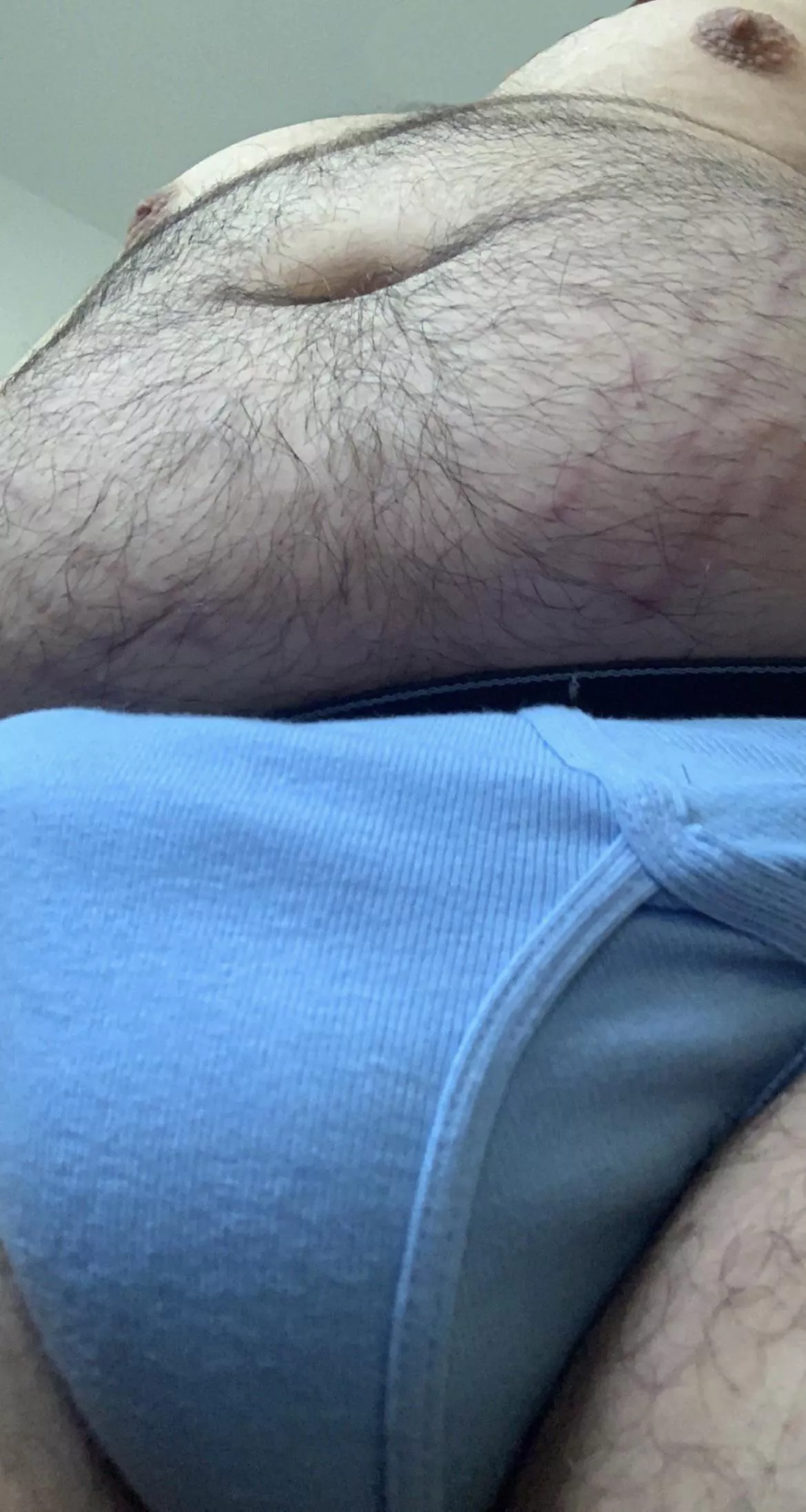 Anyone wanna see my precum? I make loads of it ! posted by bearwithbriefs