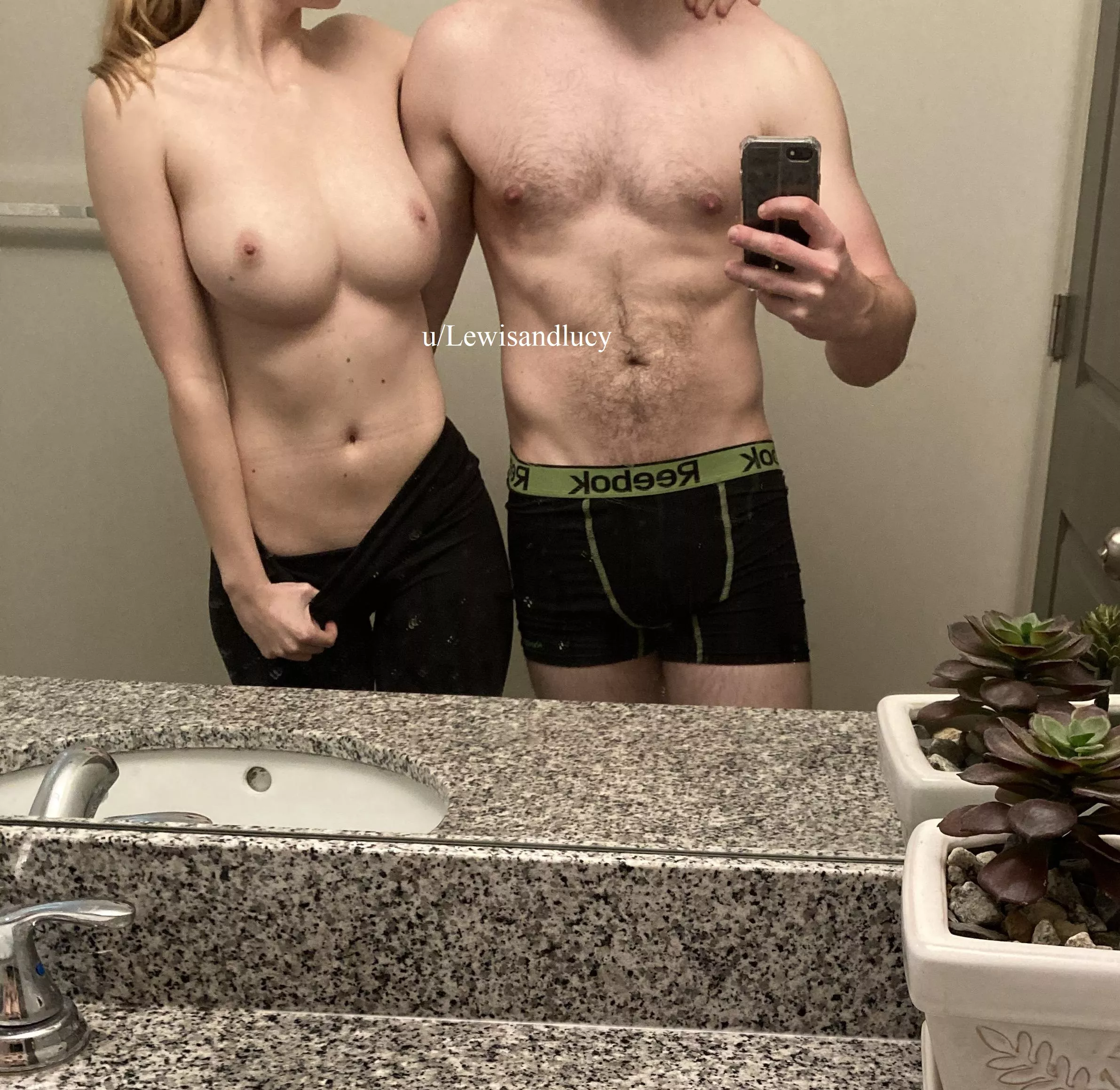 Anyone want to fuck us? Male or female.. or both 😏 posted by LewisandLucy