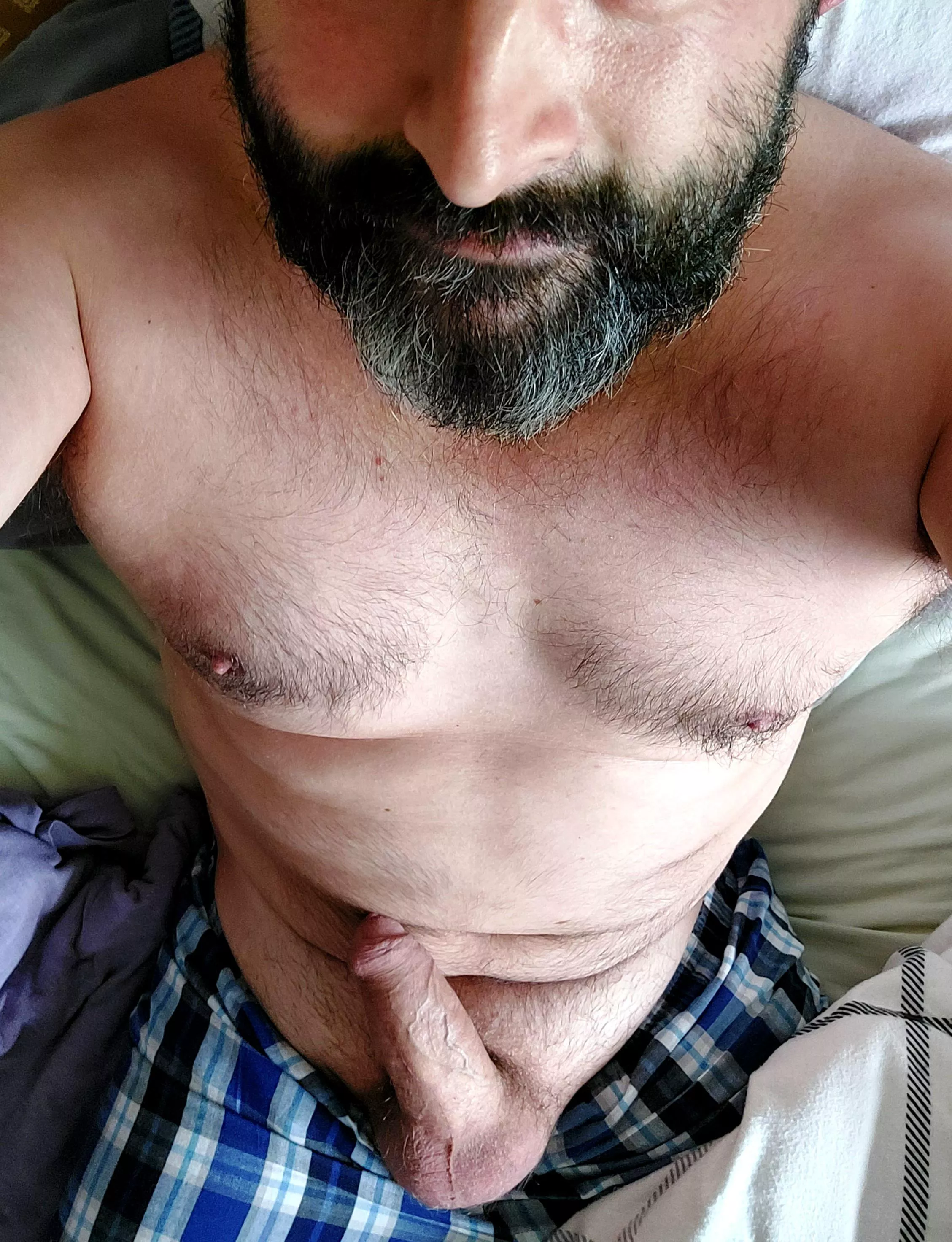 Anyone want to help a 50yld English guy stretch this cock more? posted by browneyed-boy