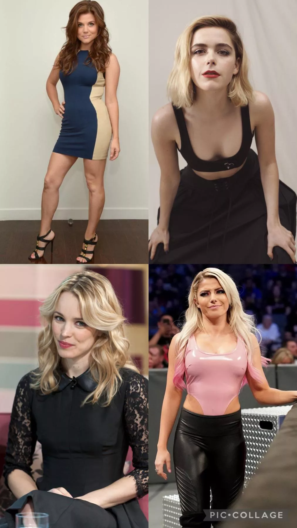 Anyone willing to RP or give a JOI as Tiffani Thiessen, Kiernan Shipka, Rachel McAdams or Alexa Bliss? posted by GGMU_Pogba