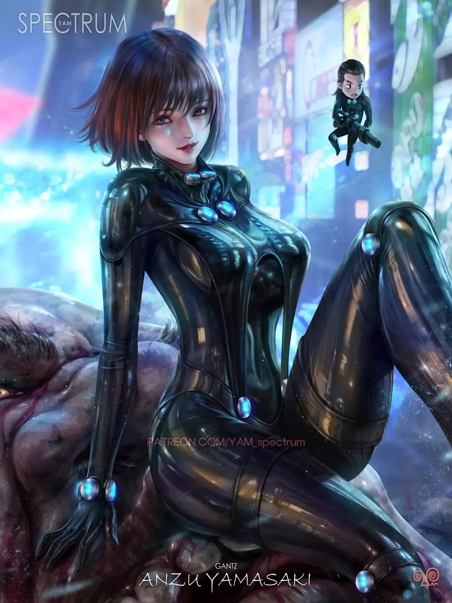 Anzu [Gantz] (YAM_spectrum) posted by CheetahSperm18