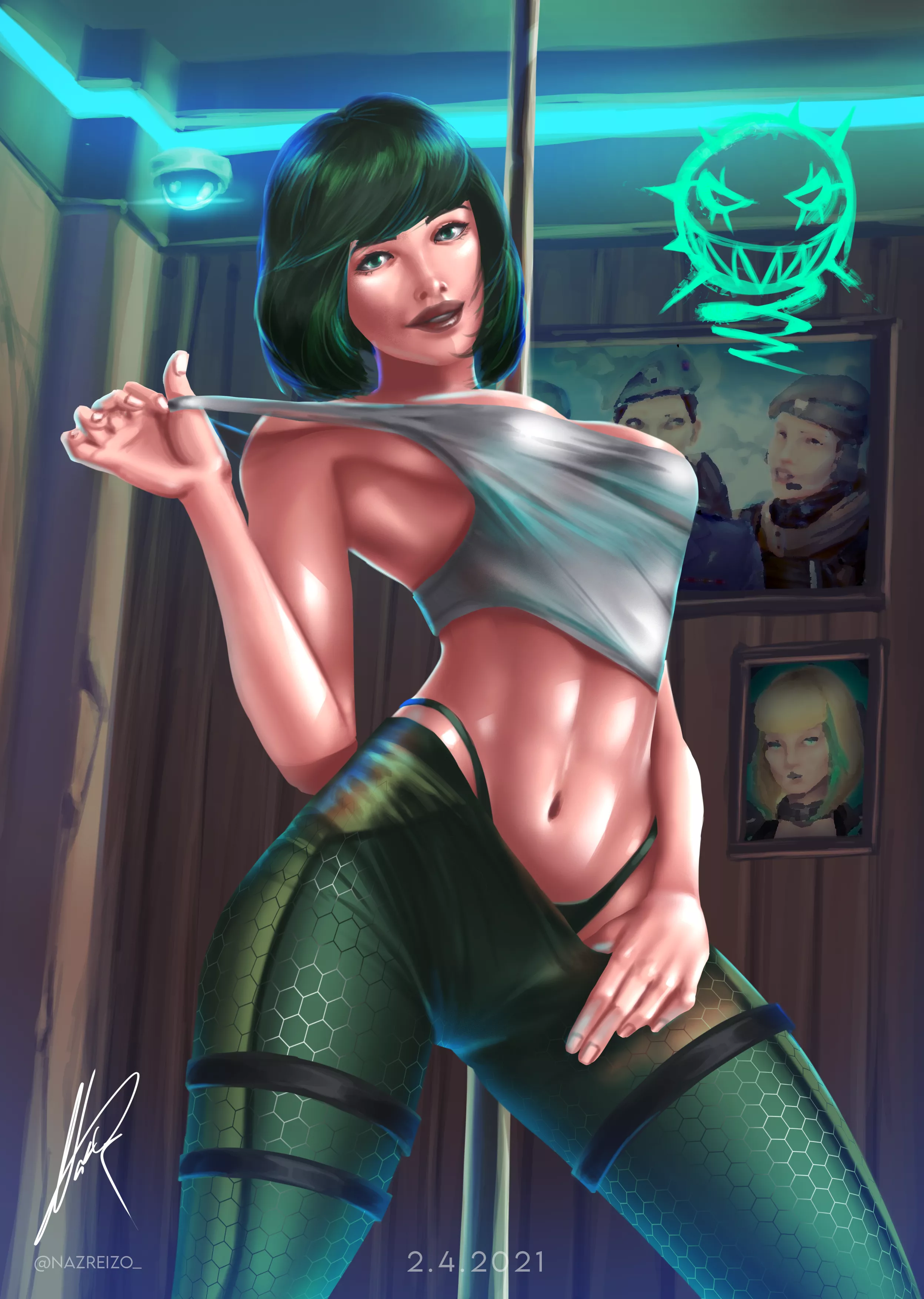 Apparently this Ela artwork of mine is considered NSFW and got removed on the official r6 reddit. So here yall go! posted by NazReizo