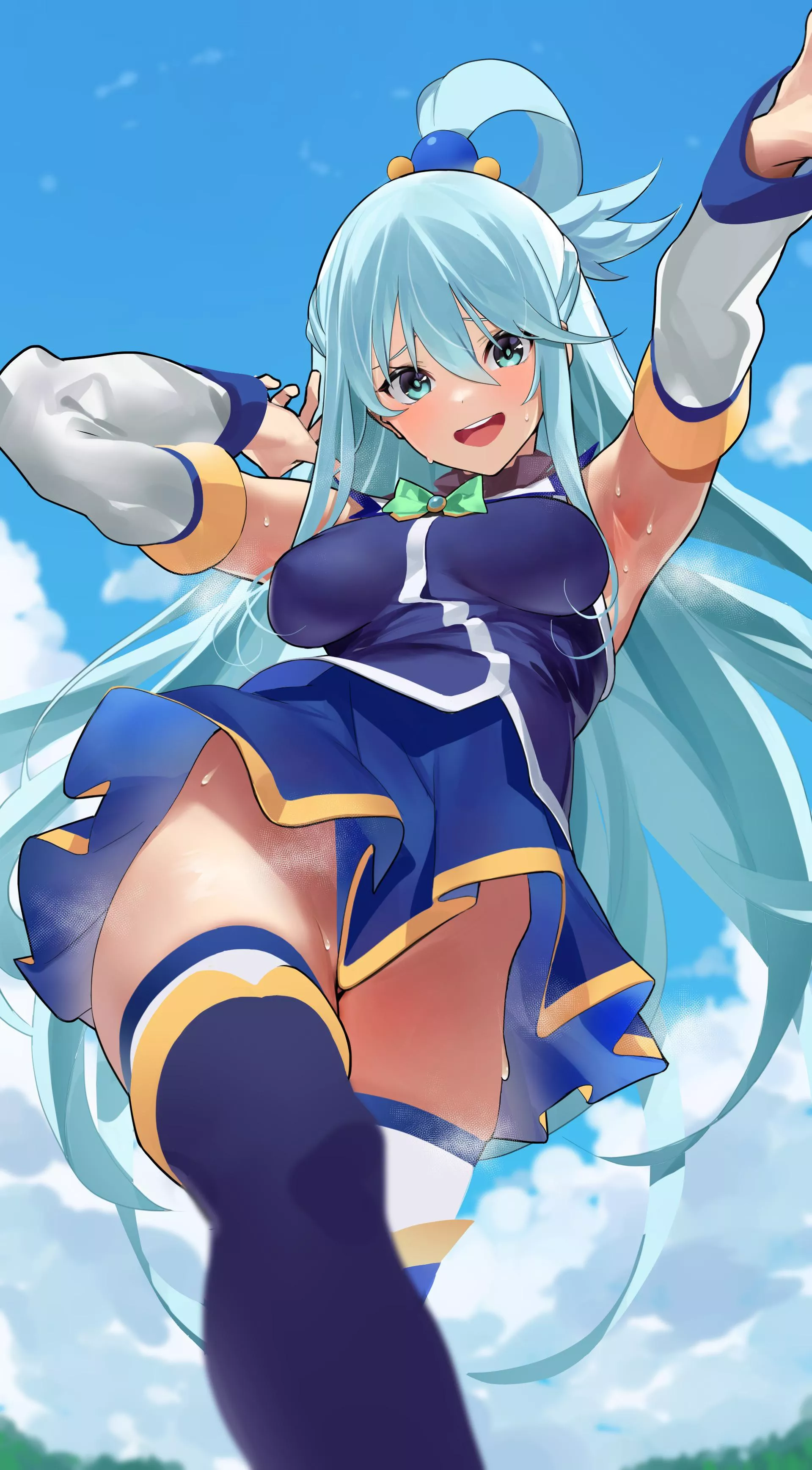 Aqua (zikataro) [KonoSuba] posted by NoLewdsNoLife