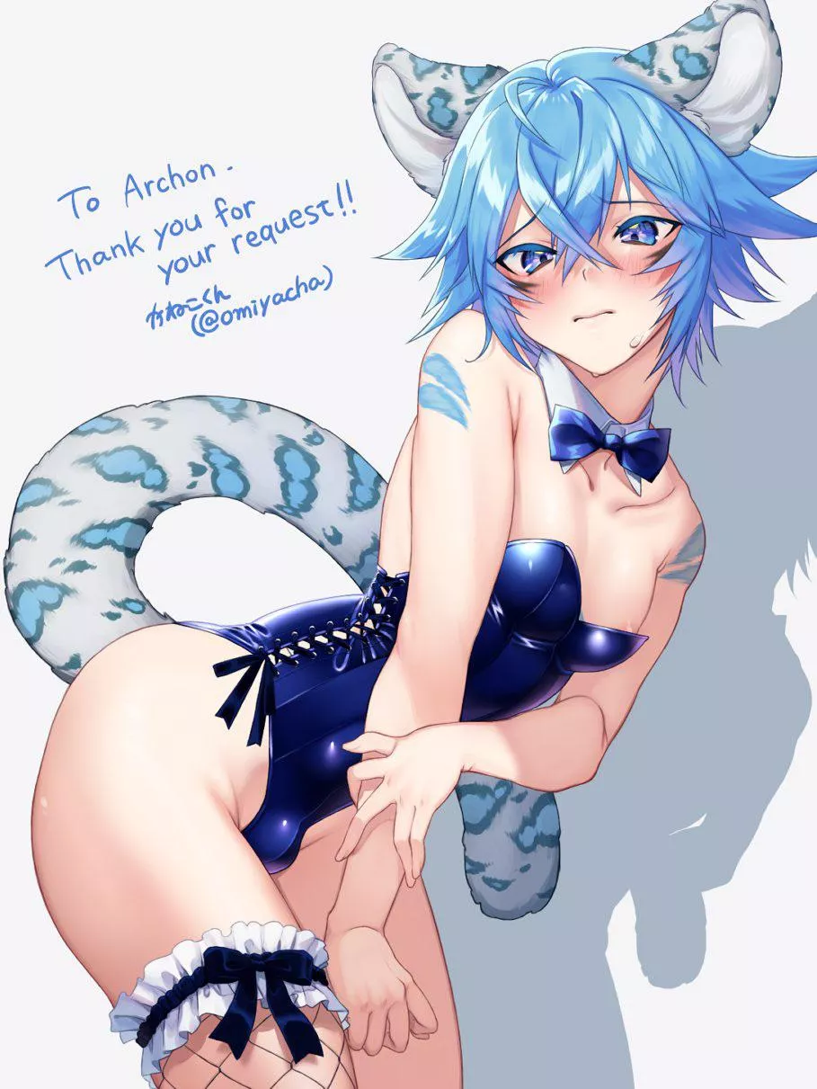 Archon, the prince of the snow leopards by omiyacha posted by OutofContext1138