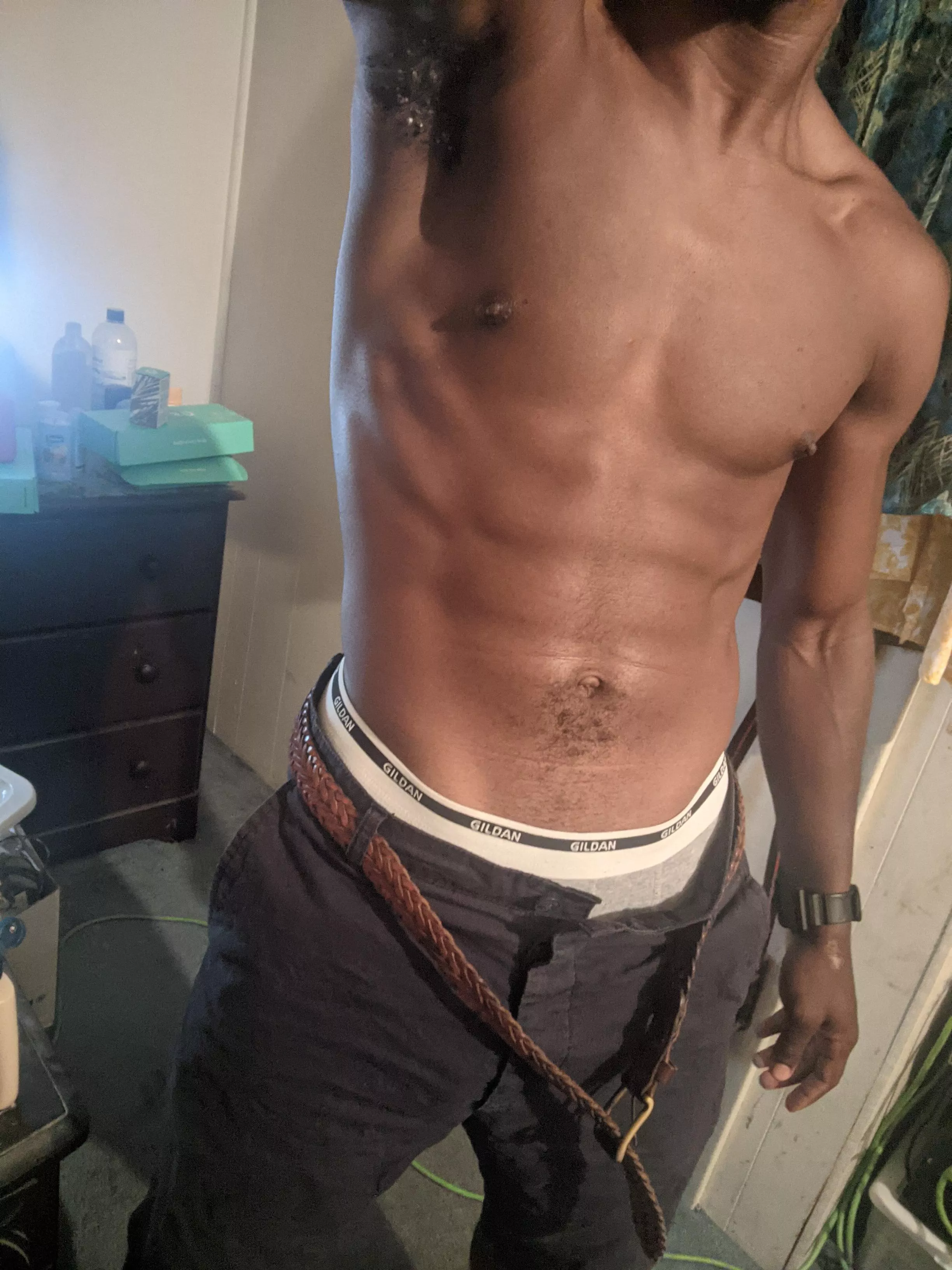 Are clothed abshots allowed? Work too hard not to show the(m) off posted by [deleted]