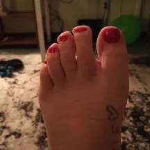 Are my chubby toes cute? posted by venusflower666