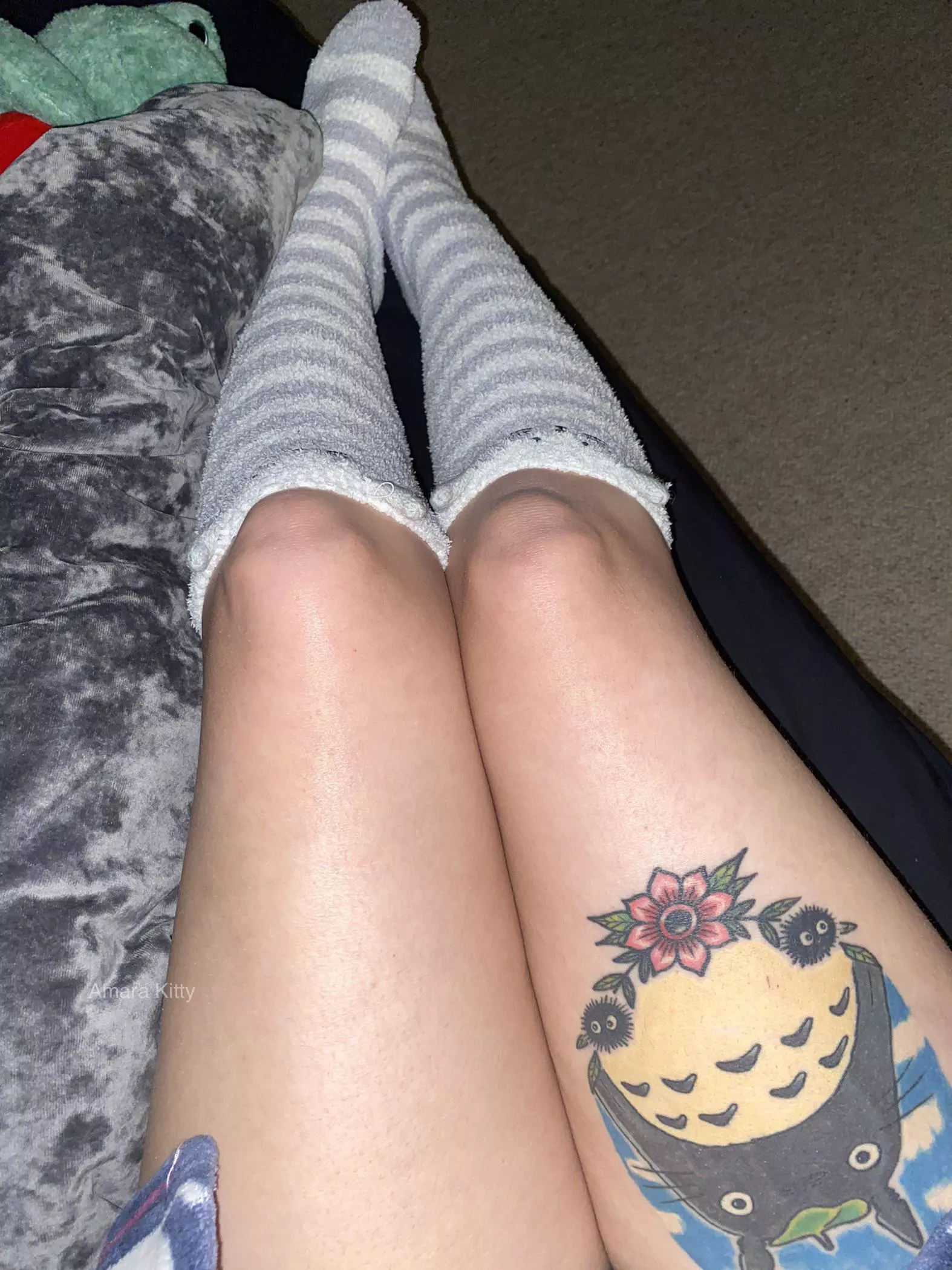 Are these thighs deserving of kissies? posted by amarakitten