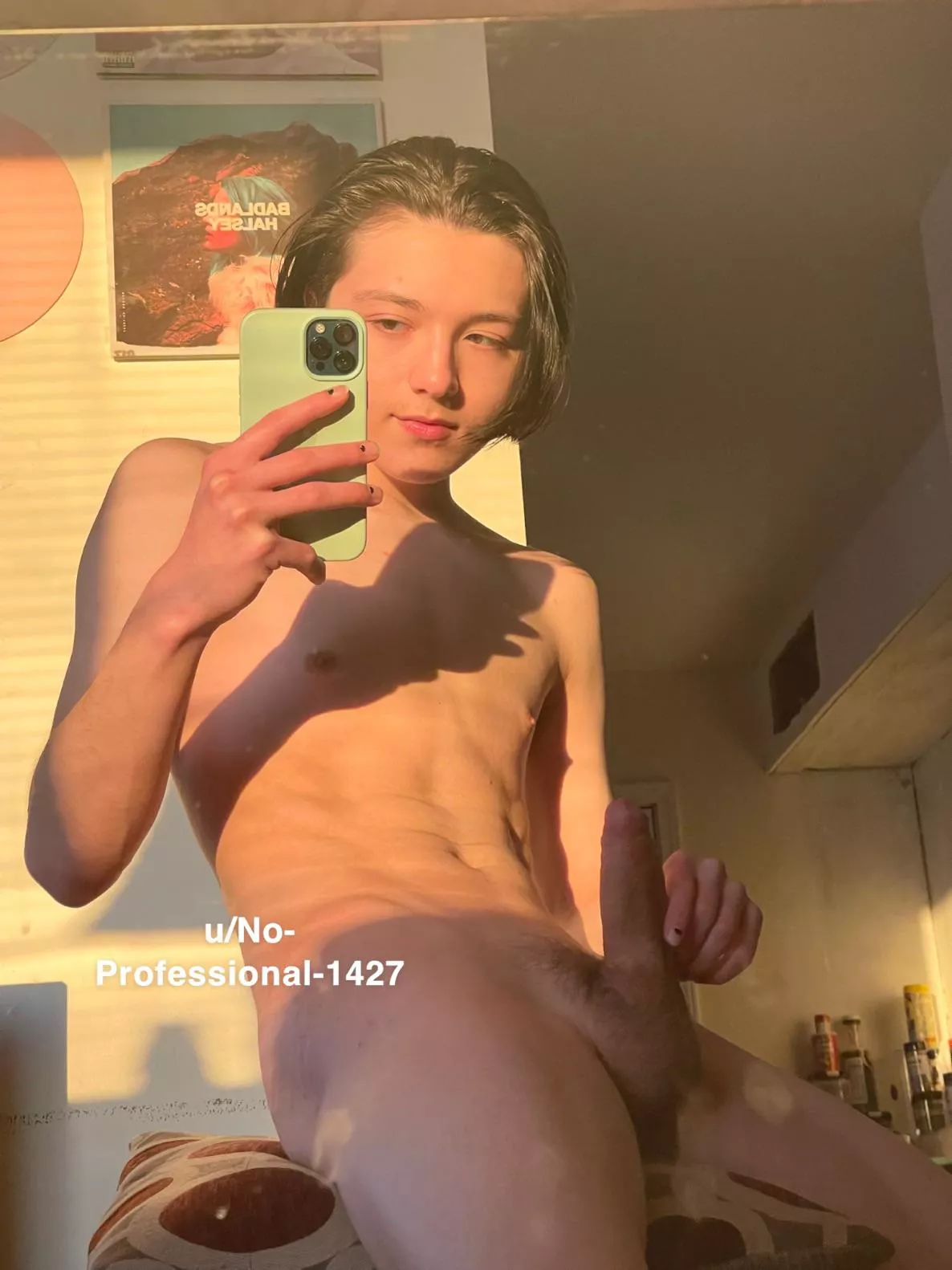 are you gonna bow to my 19yo cock 😋 posted by No-Professional-1427