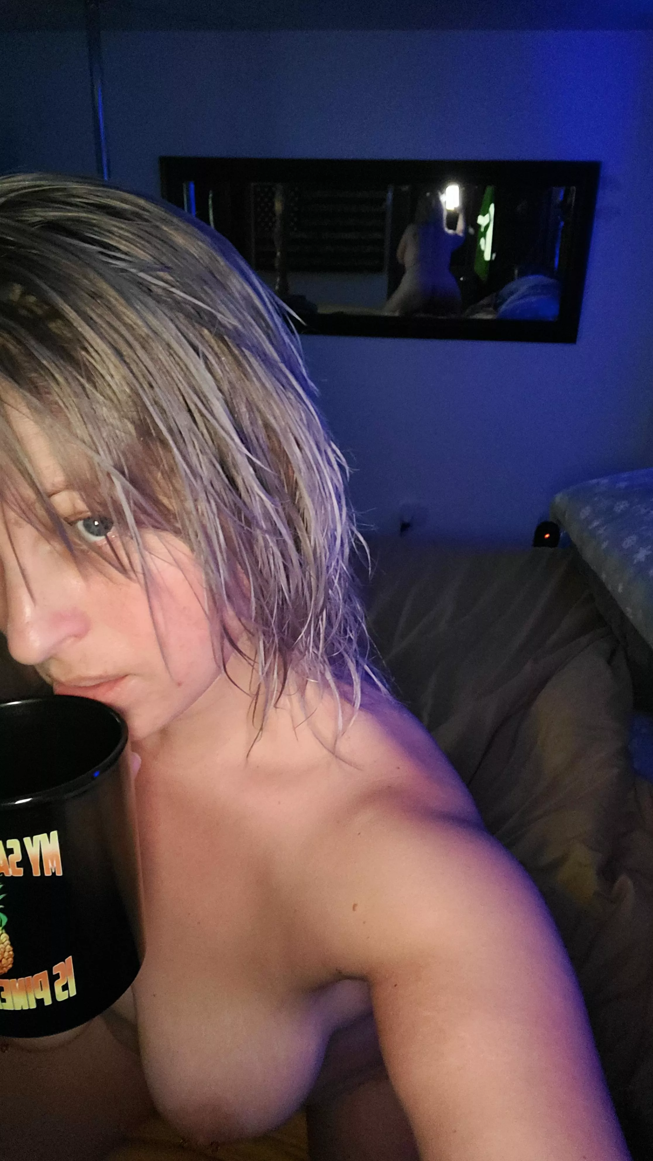 Are YOU ready (f)or your coffee this morning with a side of... ME? posted by BlueEyesNdragonflies